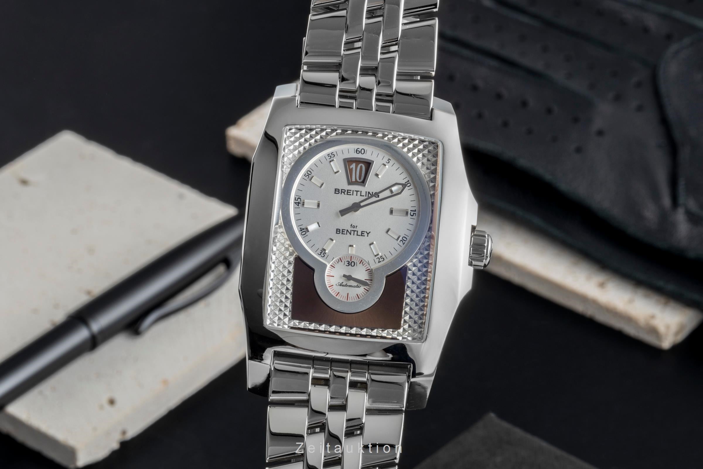 Breitling Bentley Flying B steel automatic Kal. B28 Ref. A28362