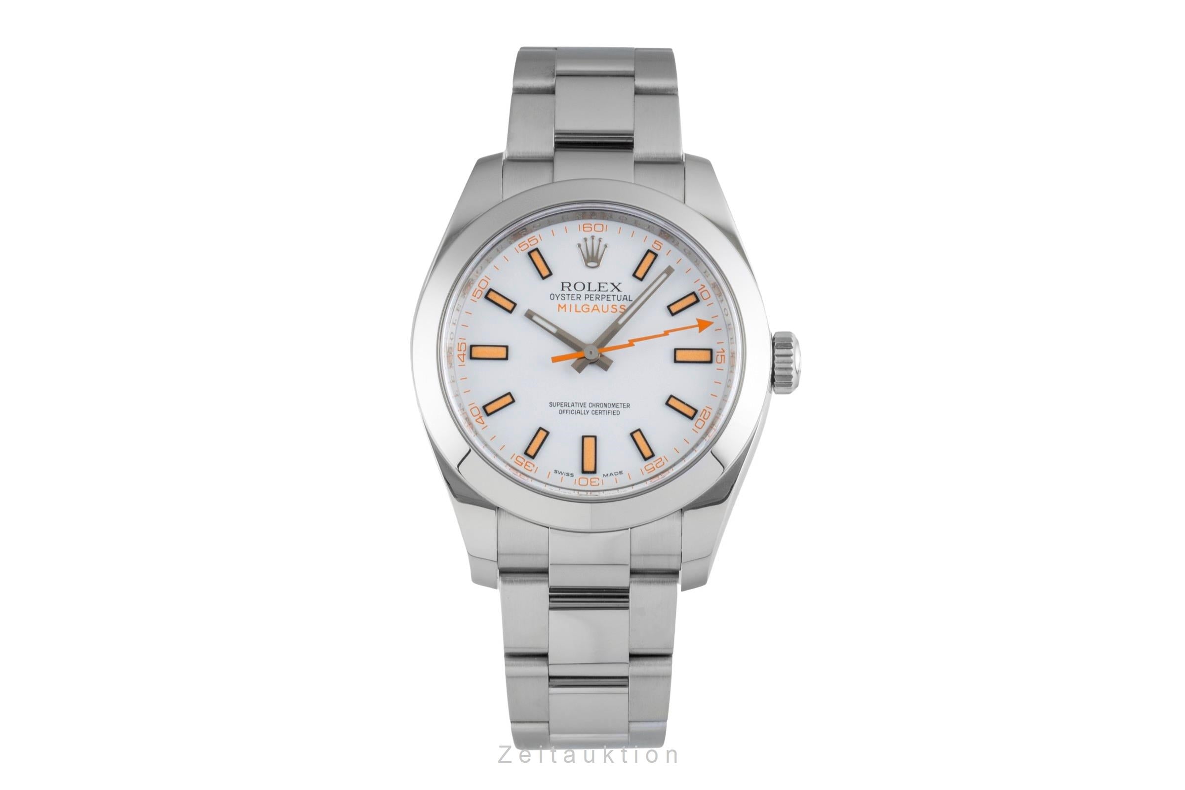 Rolex Milgauss acero automático reloj para caballeros 116400  [2507172]