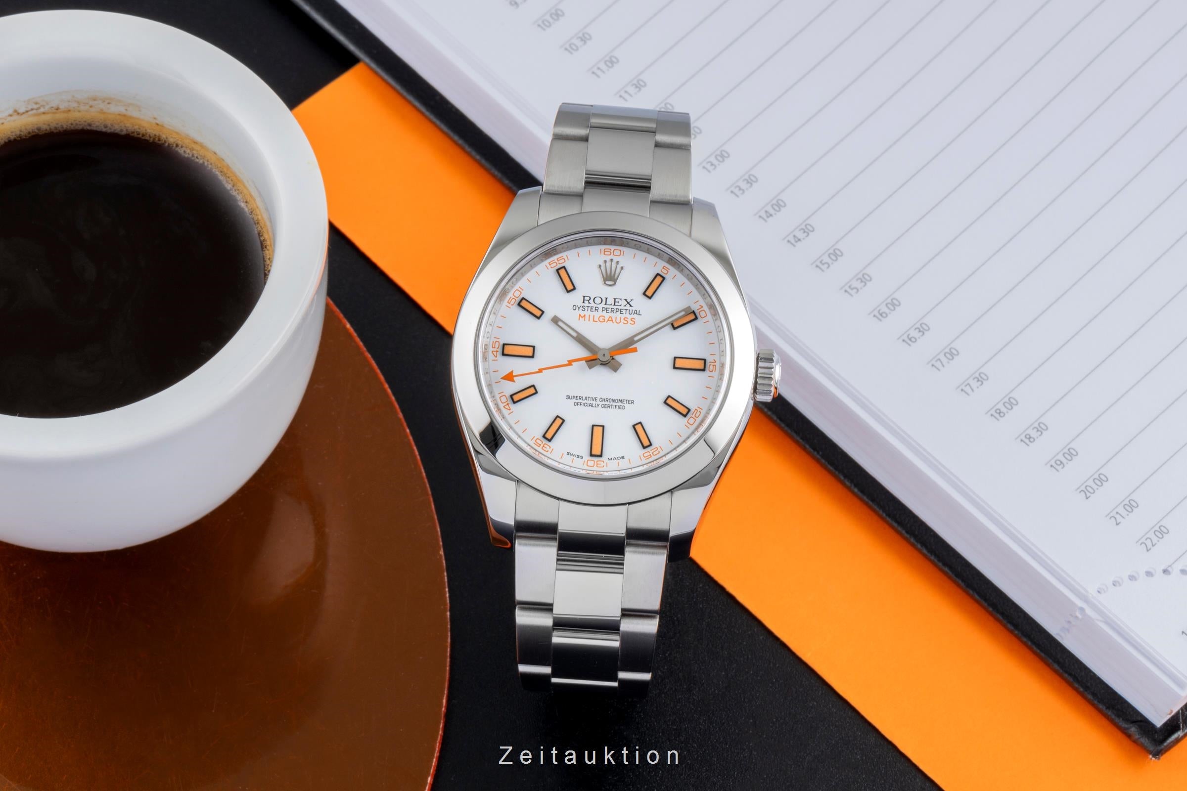 Rolex Milgauss acero automático reloj para caballeros 116400  [2507172]