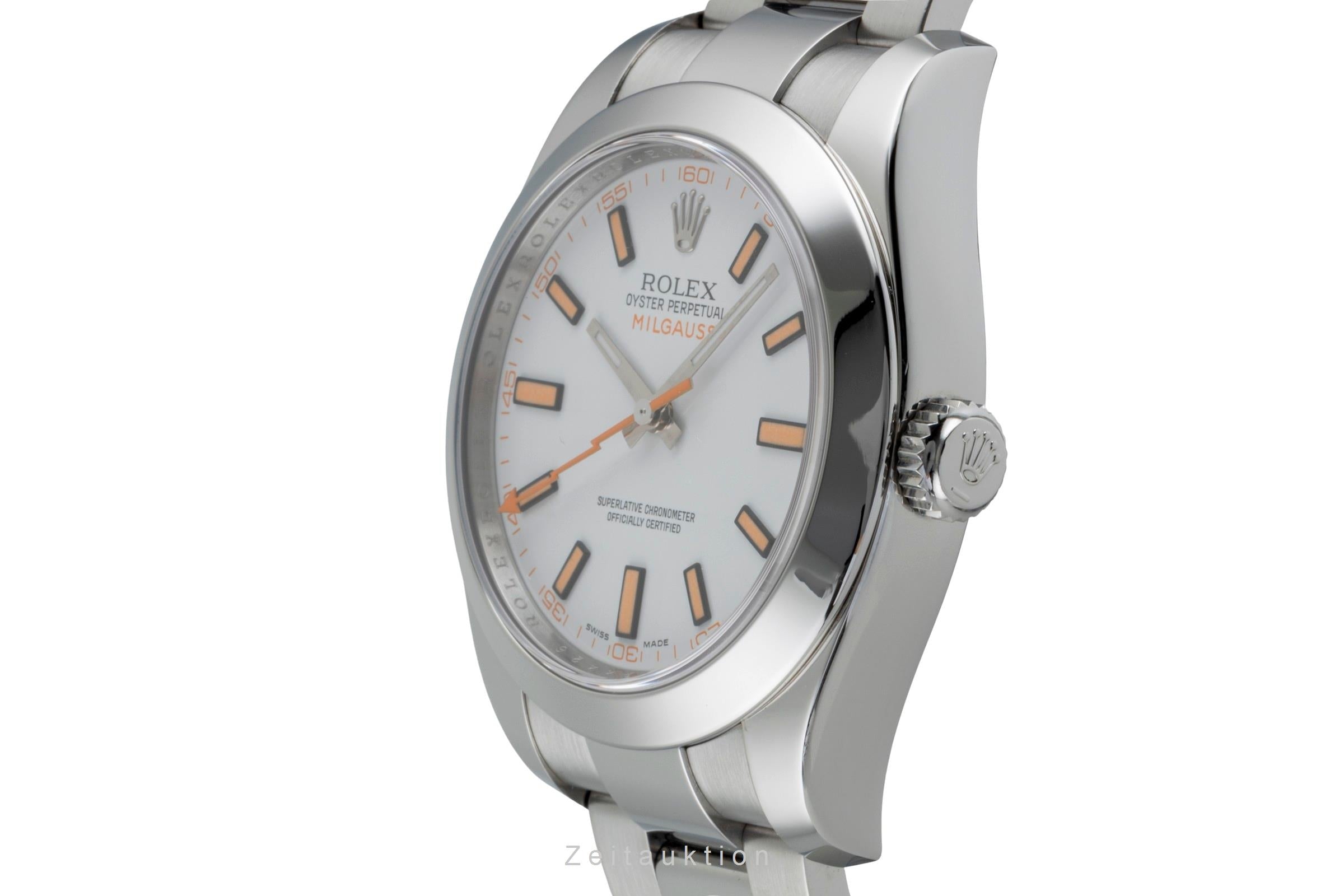 Rolex Milgauss acero automático reloj para caballeros 116400  [2507172]