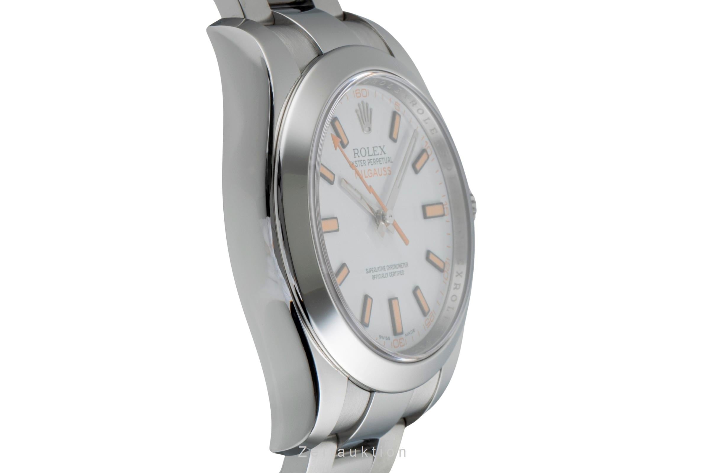 Rolex Milgauss acero automático reloj para caballeros 116400  [2507172]