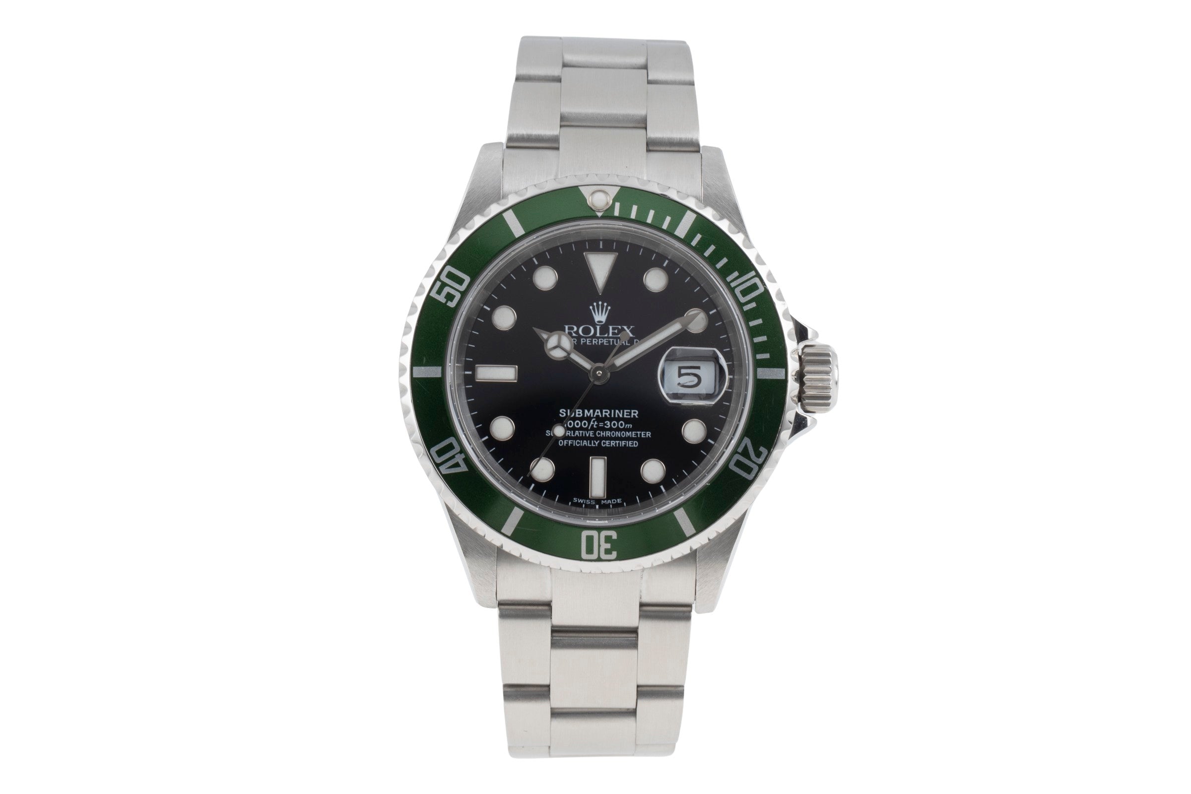 Rolex Submariner steel automatic men's watch 16610T, 16610LV  [2507175]