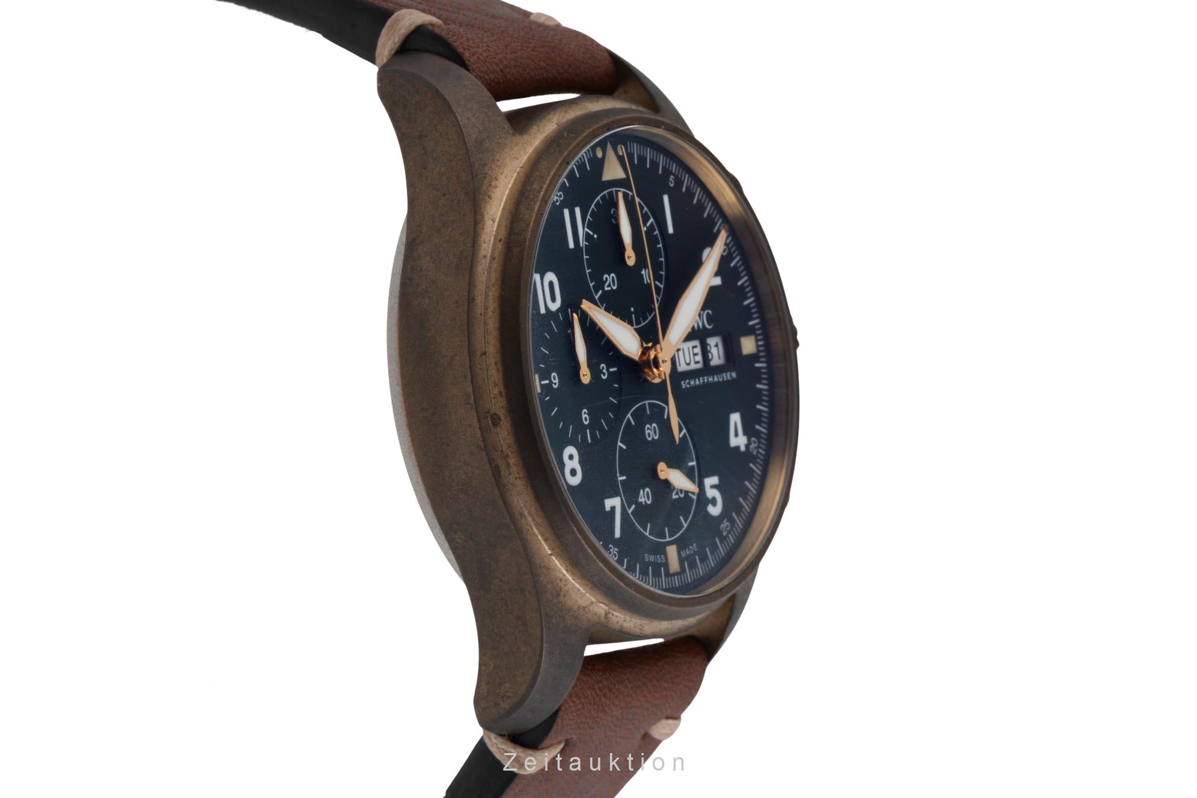 IWC Spitfire chronograph bronze automatic men's watch IW387902 LP: 7800EUR  [2507178]