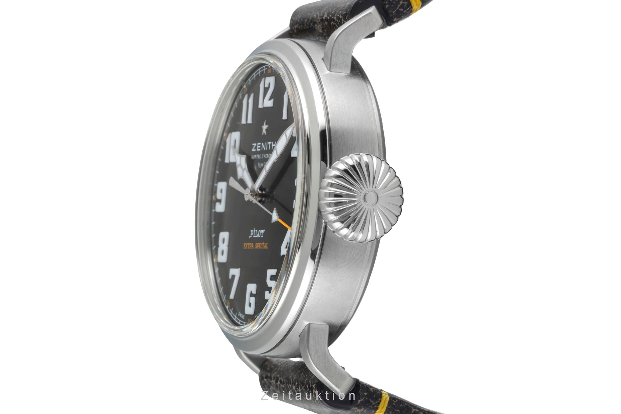 Zenith Pilot Type 20 Rescue Stahl Automatik Herrenuhr Ref. 03.2434.679/20.I010  [2507182]