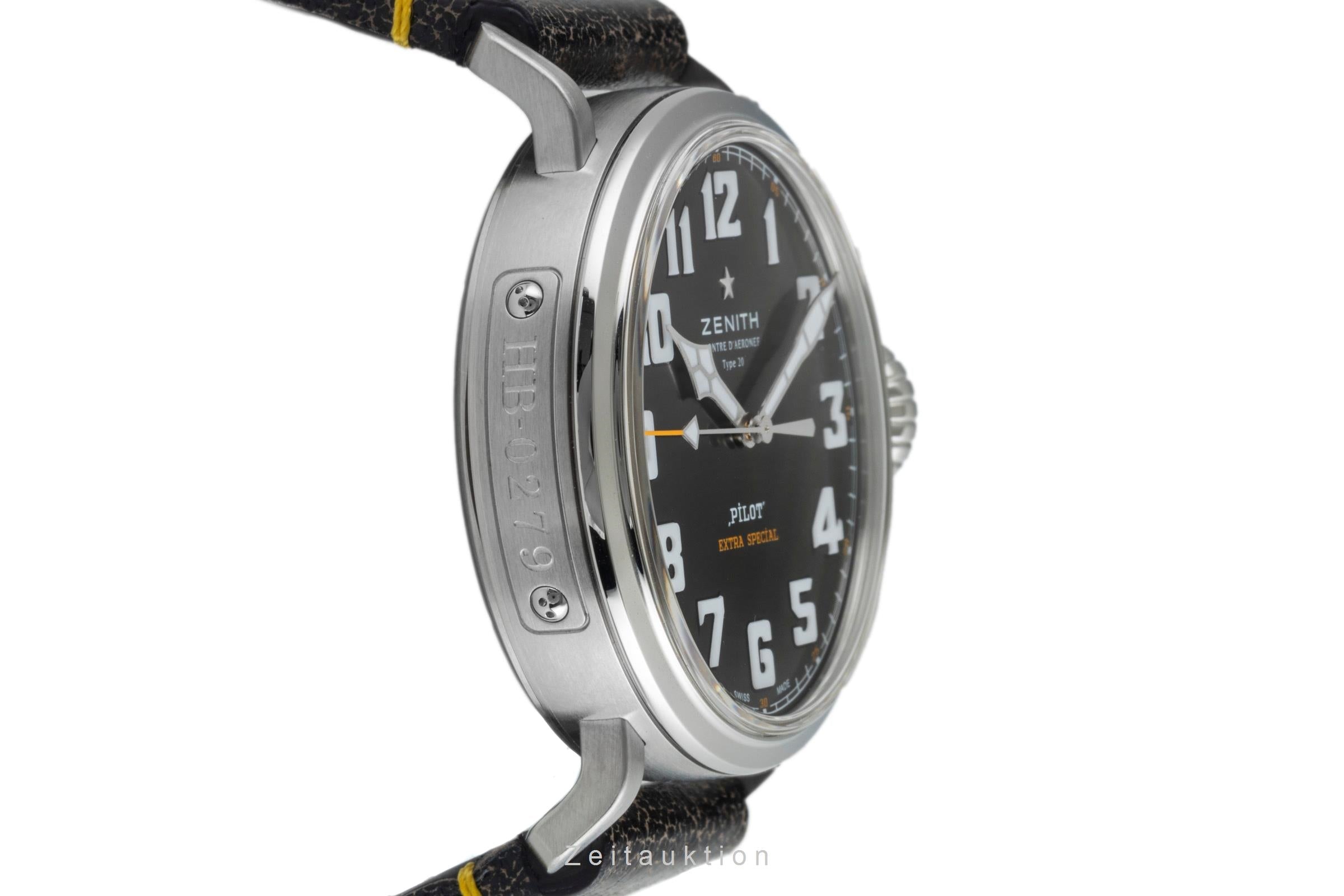 Zenith Pilot steel automatic Kal. 679 Ref. 03.2434.679/20.I010