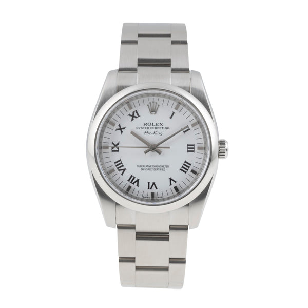 Rolex Air King steel automatic men's watch 114200  [2507183]