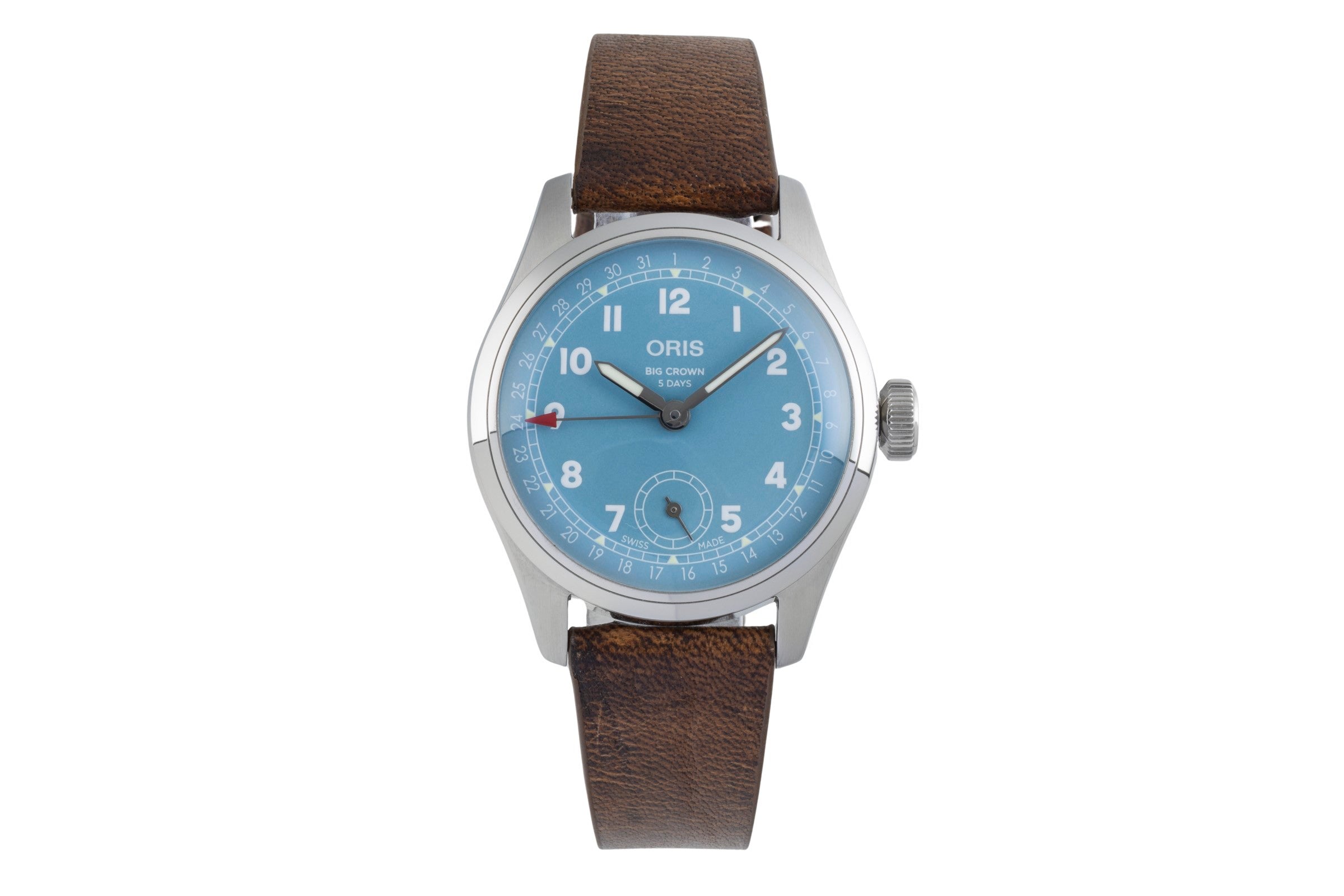 Oris Big Crown steel manual winding men's watch 01 473 7786 4065-07 5 19 22FC LP: 4300EUR  [2507185]