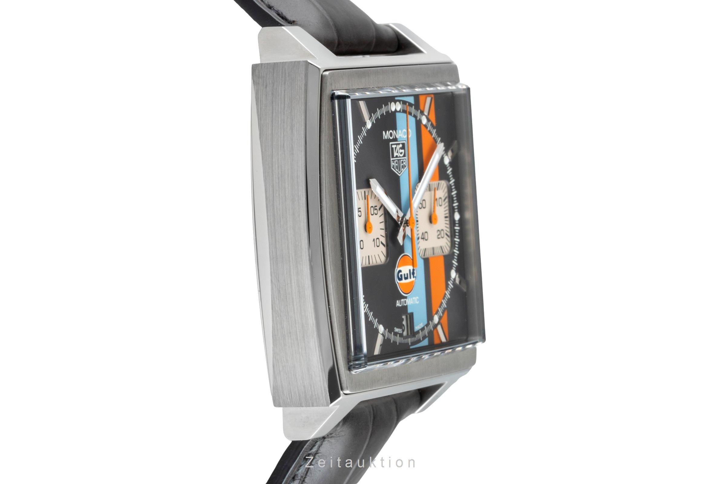 Tag Heuer Monaco cronografo acciaio automatismo orologio da uomo CAW2113.FC6250 Limited  [2507186]