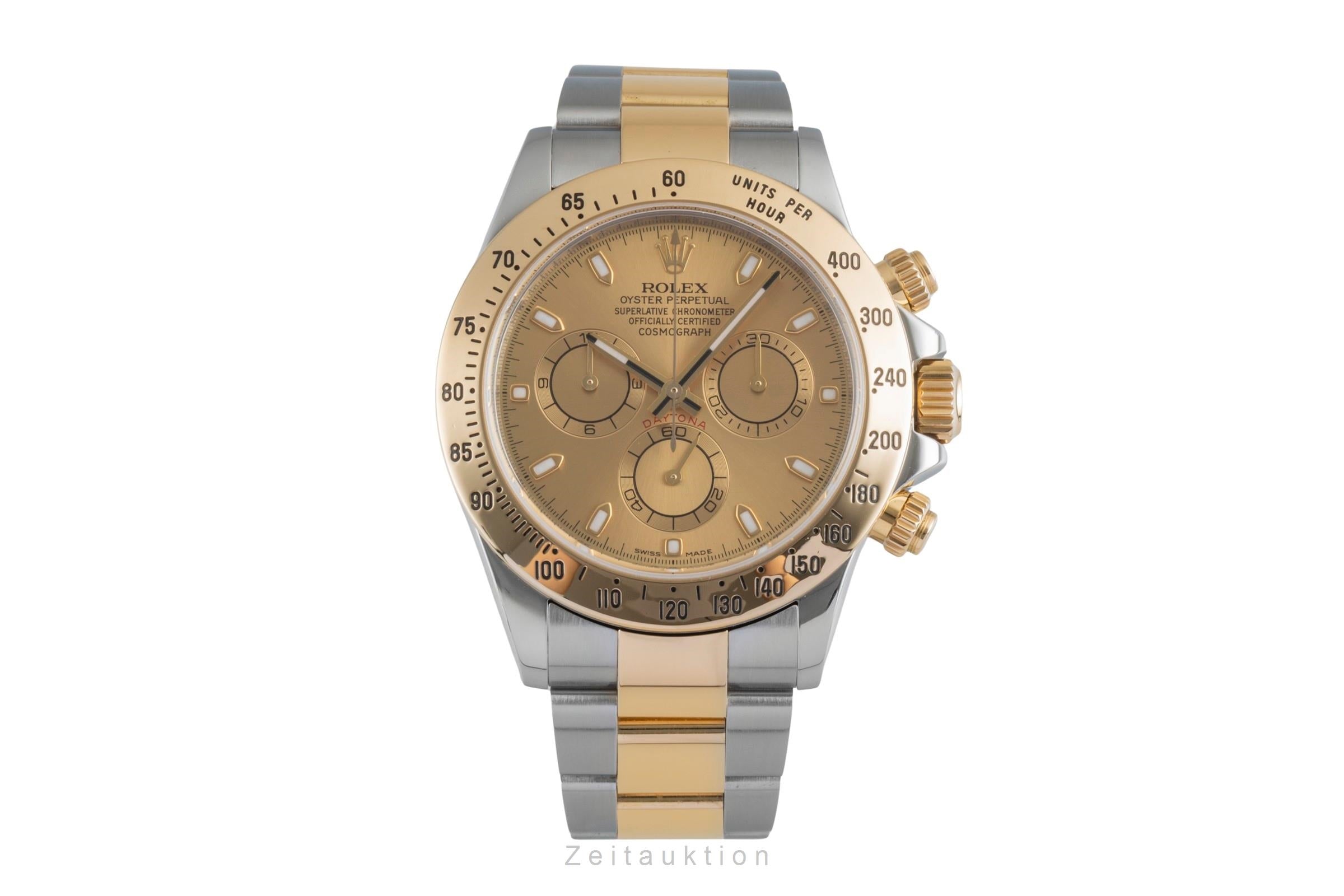 Rolex Daytona chronographe acier / or  automatique montre pour hommes 116523  [2507188]