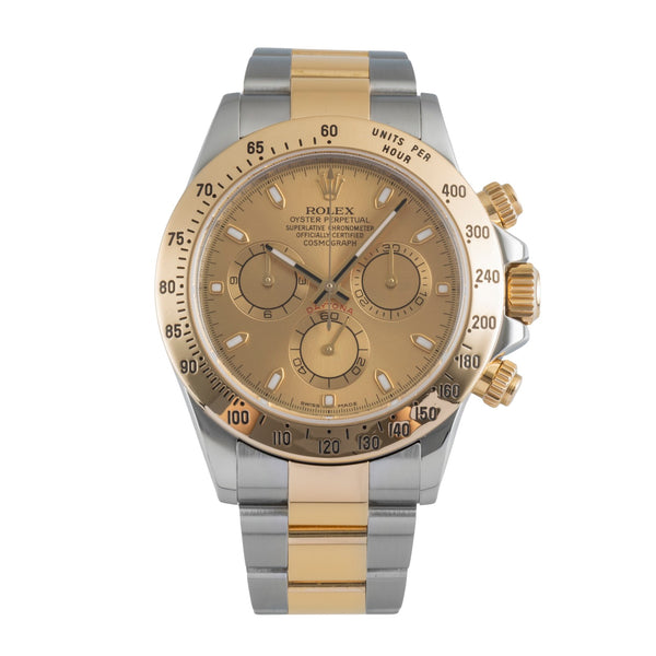 Rolex Daytona chronographe acier / or  automatique montre pour hommes 116523  [2507188]