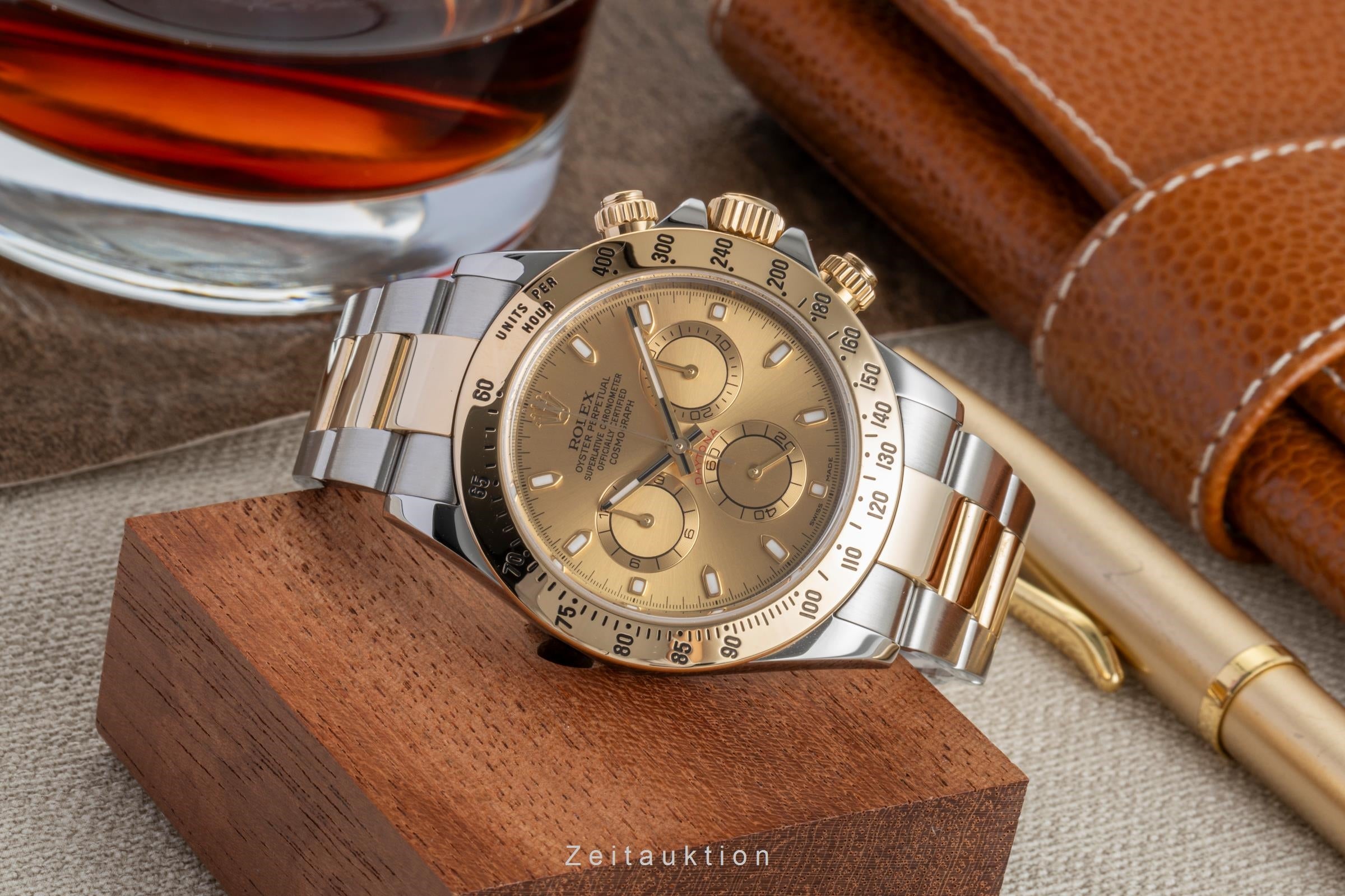Rolex Daytona chronographe acier / or  automatique montre pour hommes 116523  [2507188]