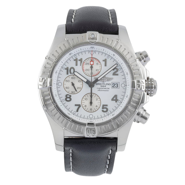 Breitling Super Avenger chronograph steel automatic men's watch A13370  [2507192]