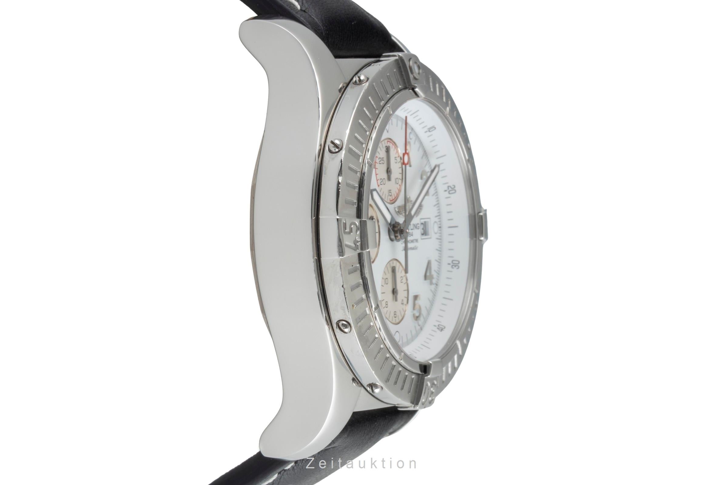 Breitling Super Avenger chronograph steel automatic men's watch A13370  [2507192]