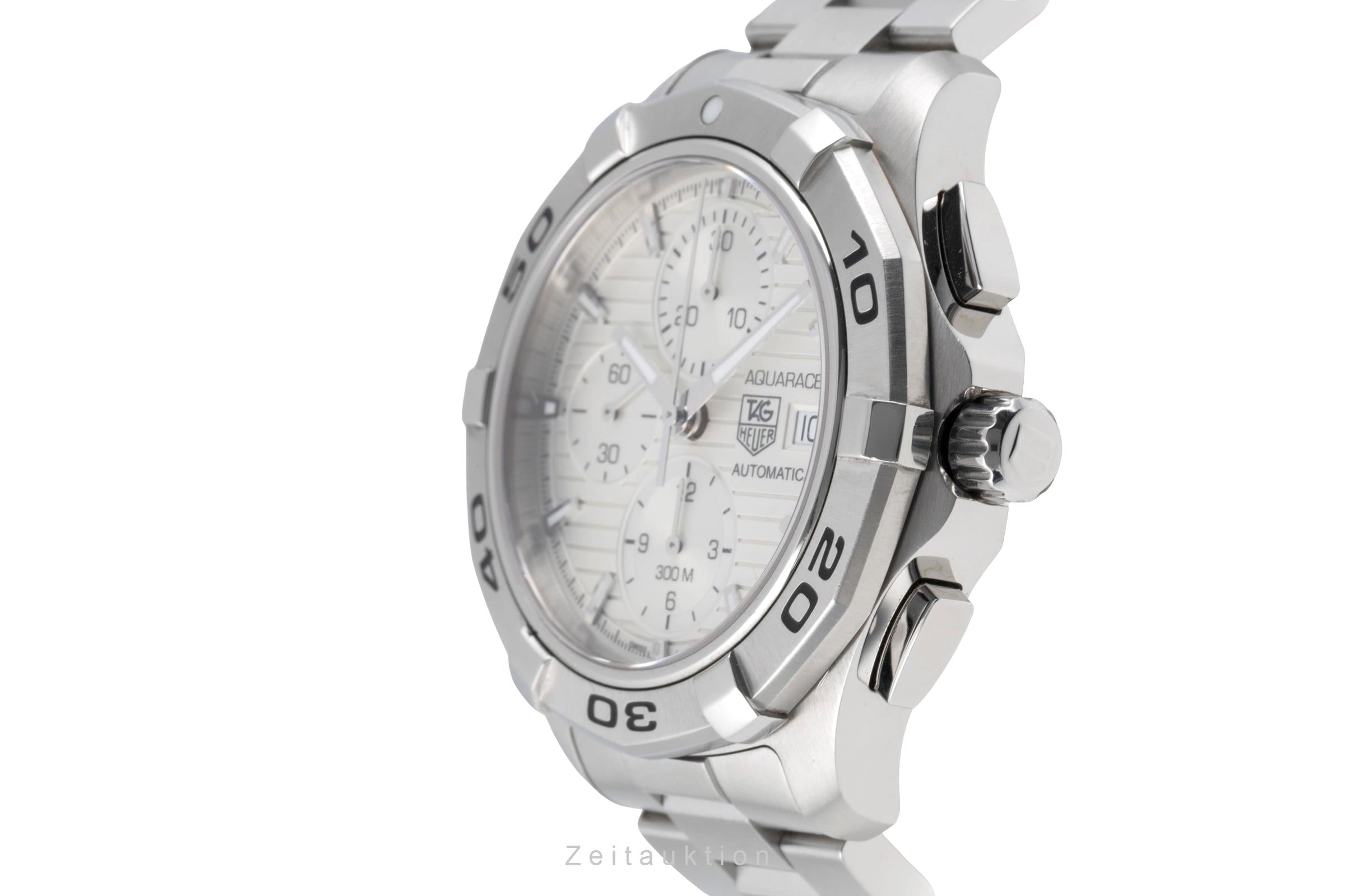 Tag Heuer Aquaracer Chronograph Automatik Stahl Ref. CAP2111.BA0833 B&P 2016 [2507194]