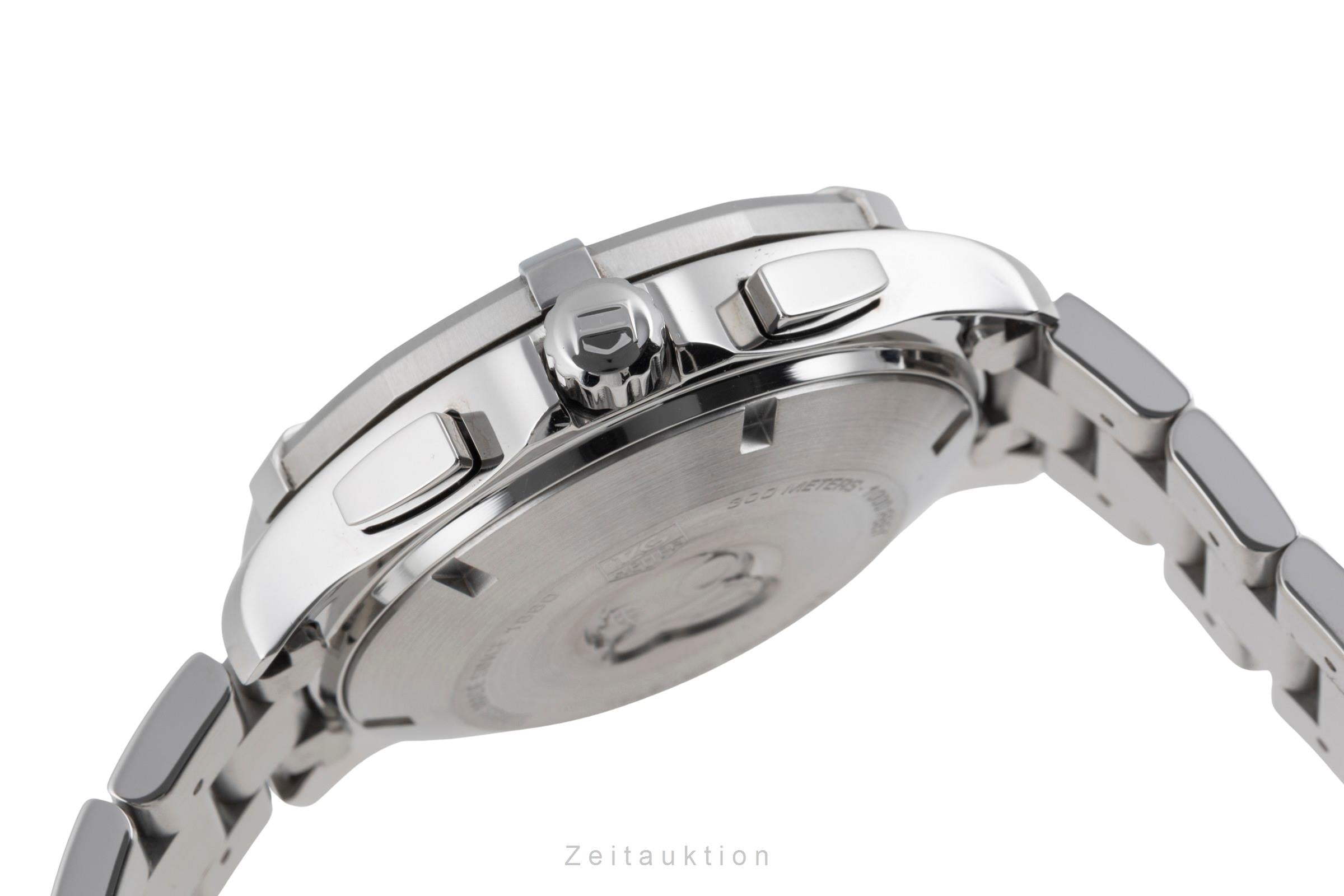 Tag Heuer Aquaracer Chronograph Automatik Stahl Ref. CAP2111.BA0833 B&P 2016 [2507194]