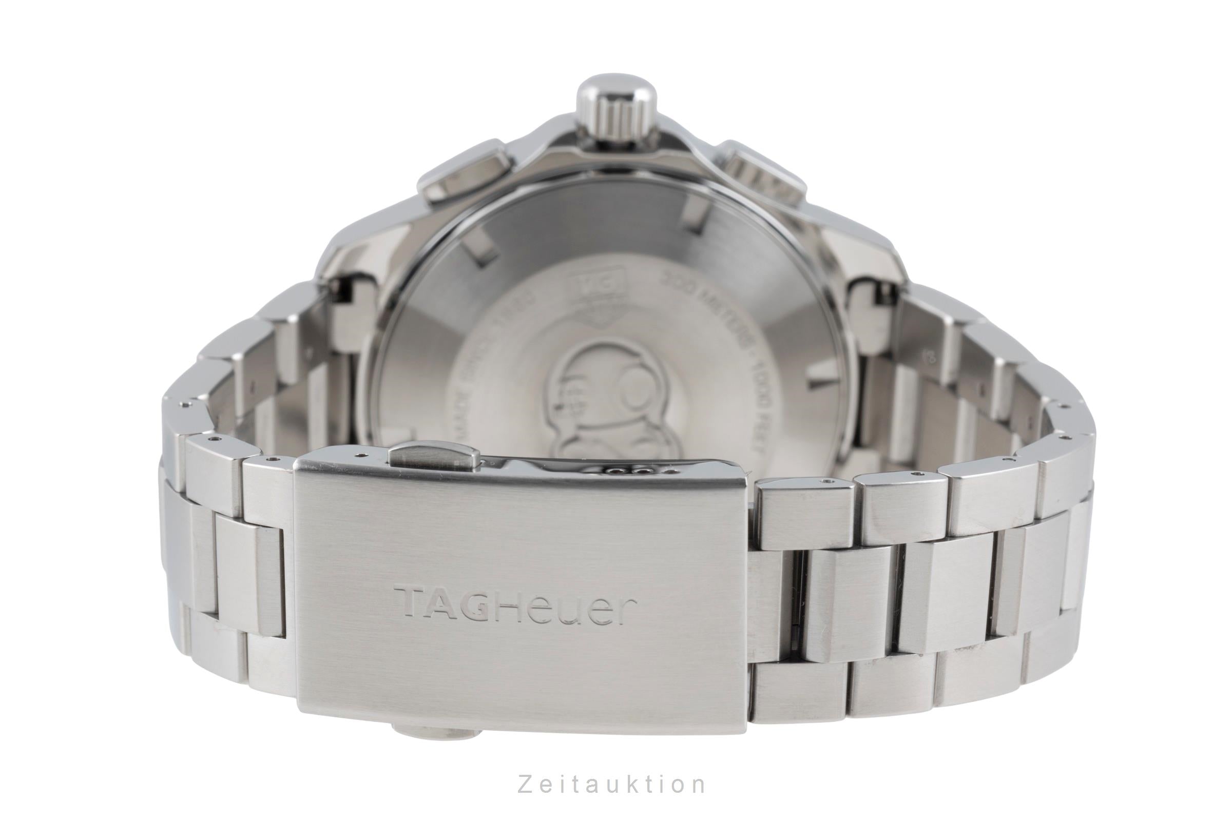 Tag Heuer Aquaracer Chronograph Automatik Stahl Ref. CAP2111.BA0833 B&P 2016 [2507194]