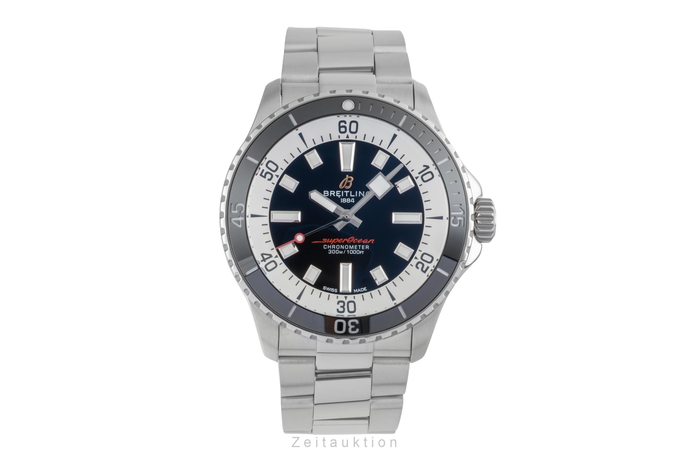 Breitling Superocean acciaio automatismo orologio da uomo A17375211B1A1 LP: 5650EUR  [2507195]