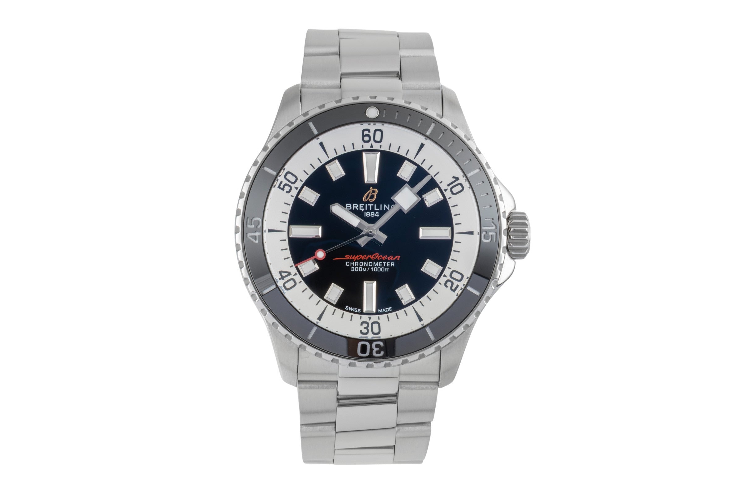 Breitling Superocean 42 Automatik Herrenuhr Ref. A17375211B1A1 B&P NP: 5650,- € [2507195]