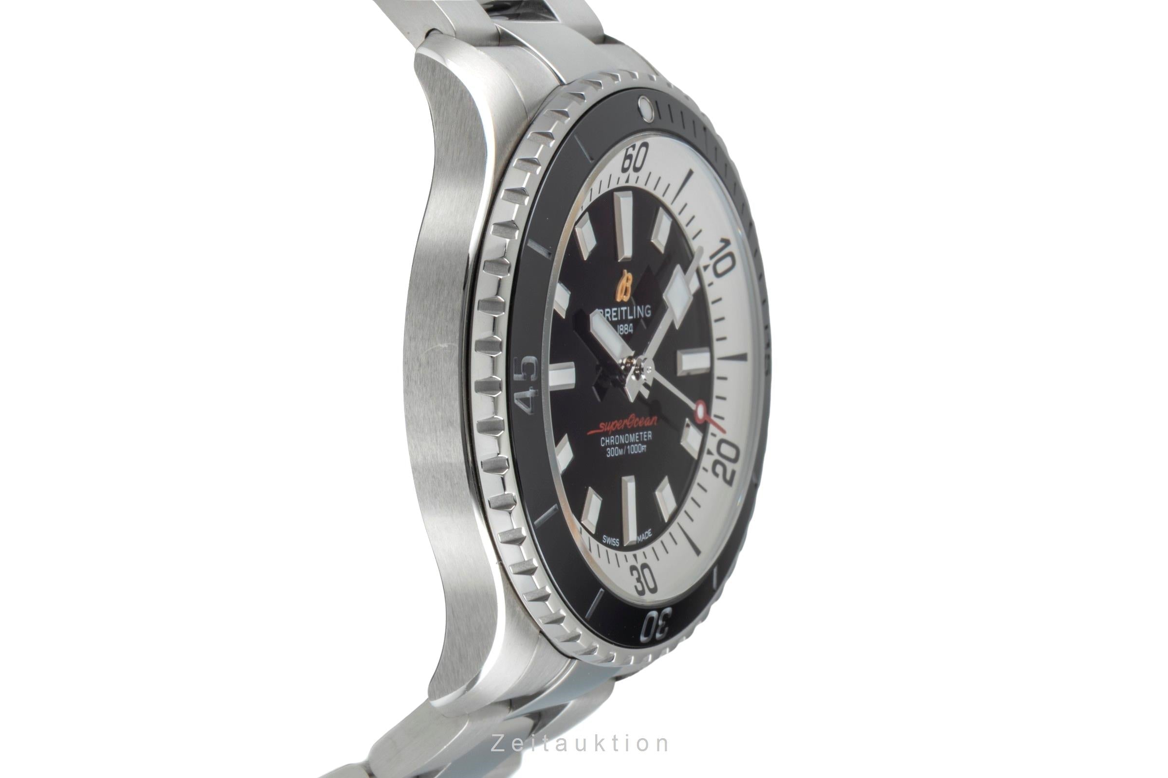Breitling Superocean acciaio automatismo orologio da uomo A17375211B1A1 LP: 5650EUR  [2507195]
