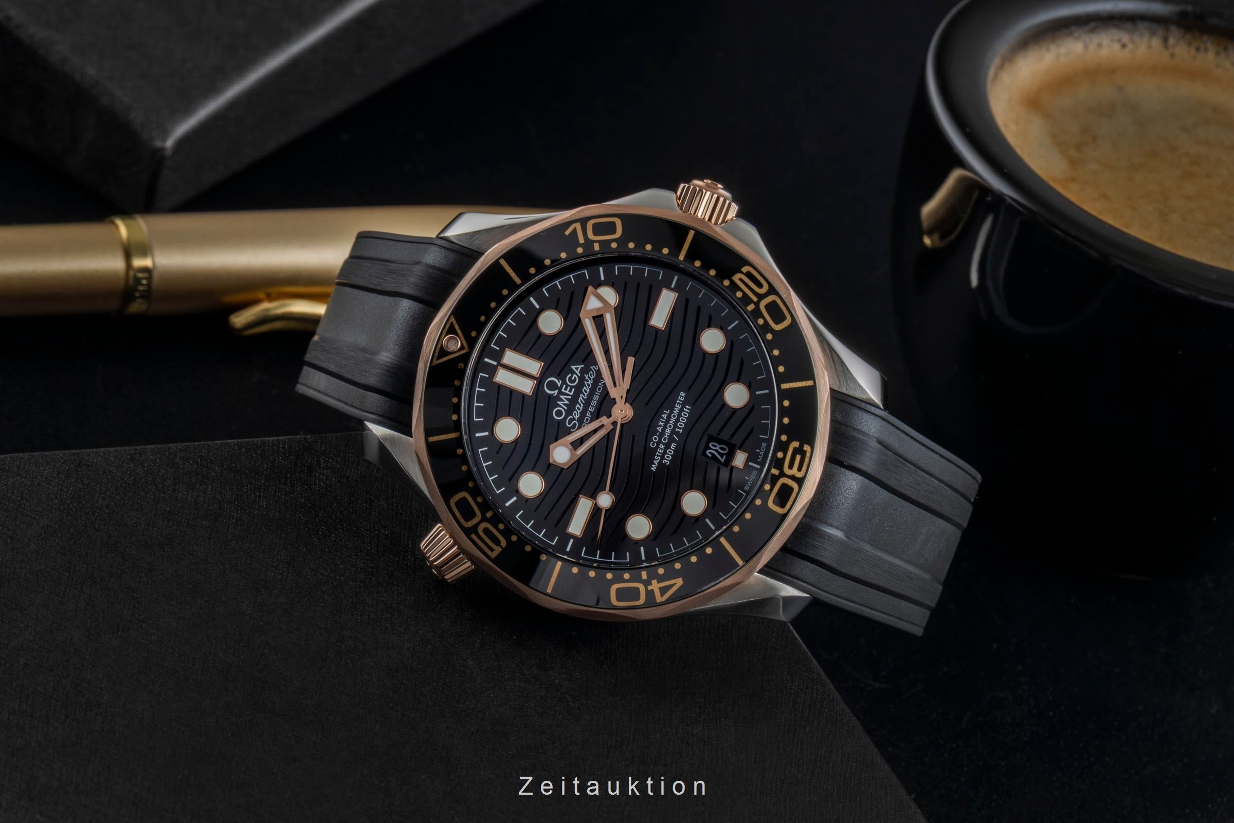 Omega Seamaster steel / gold automatic Kal. 8800 Ref. 210.22.42.20