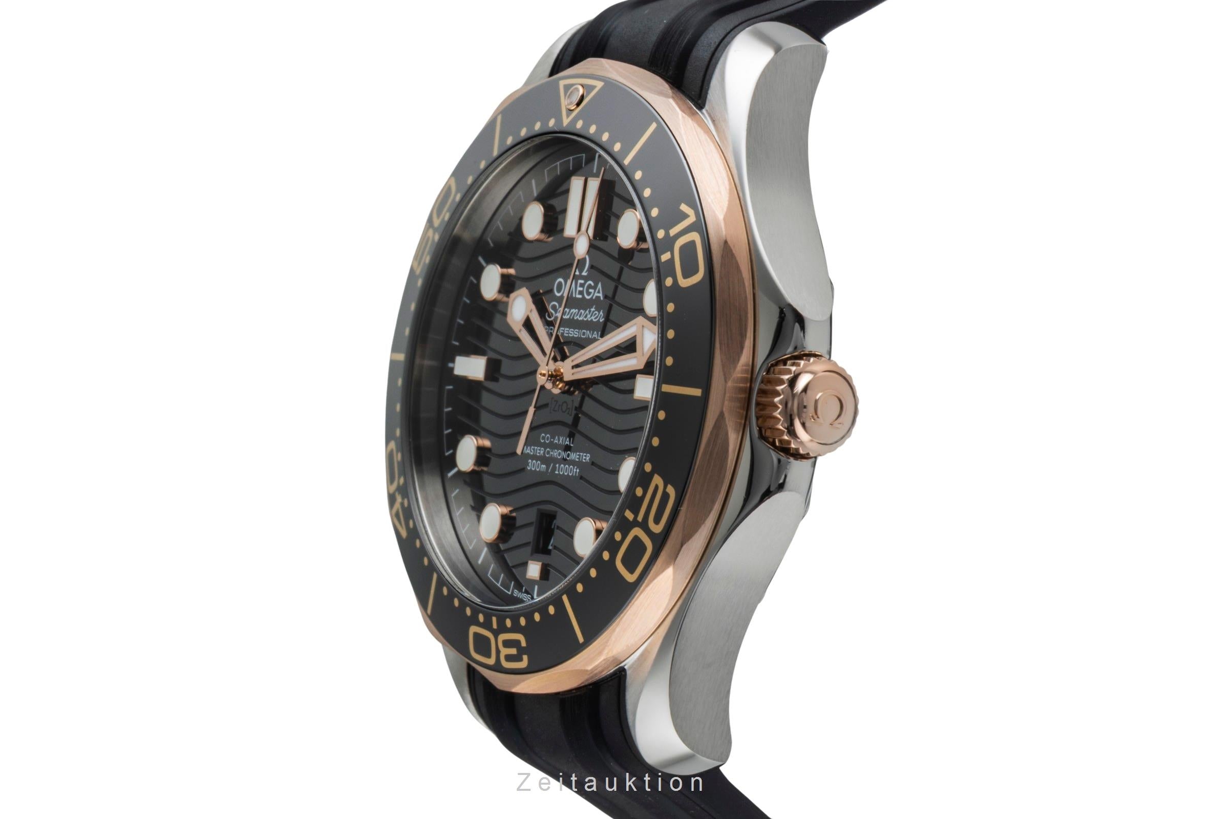 Omega Seamaster steel / gold automatic men's watch 210.22.42.20.01.002 LP: 9100EUR  [2507199]