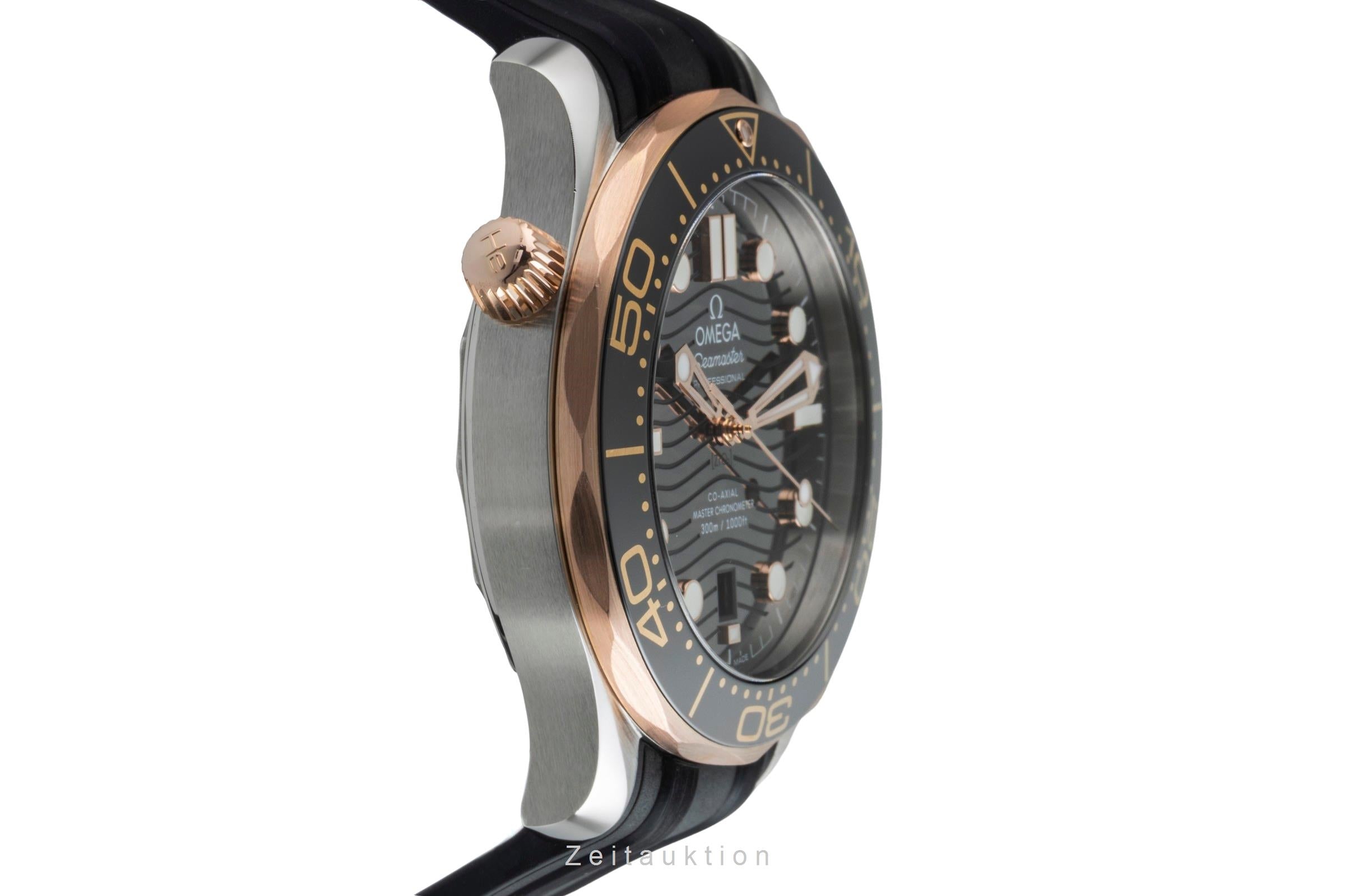 Omega Seamaster steel / gold automatic men's watch 210.22.42.20.01.002 LP: 9100EUR  [2507199]