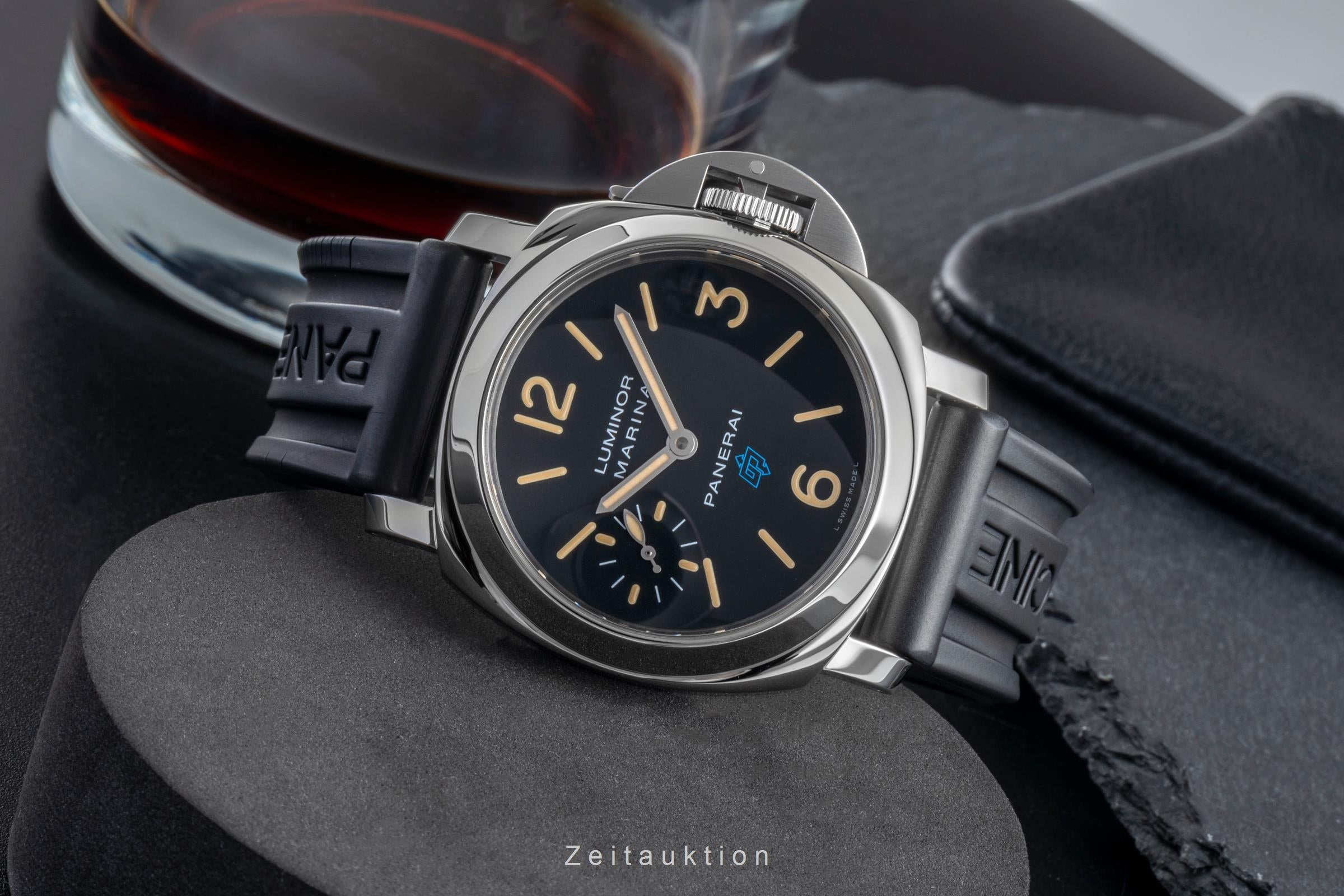 Panerai Luminor Marina acciaio carica manuale orologio da uomo PAM00631  [2507200]