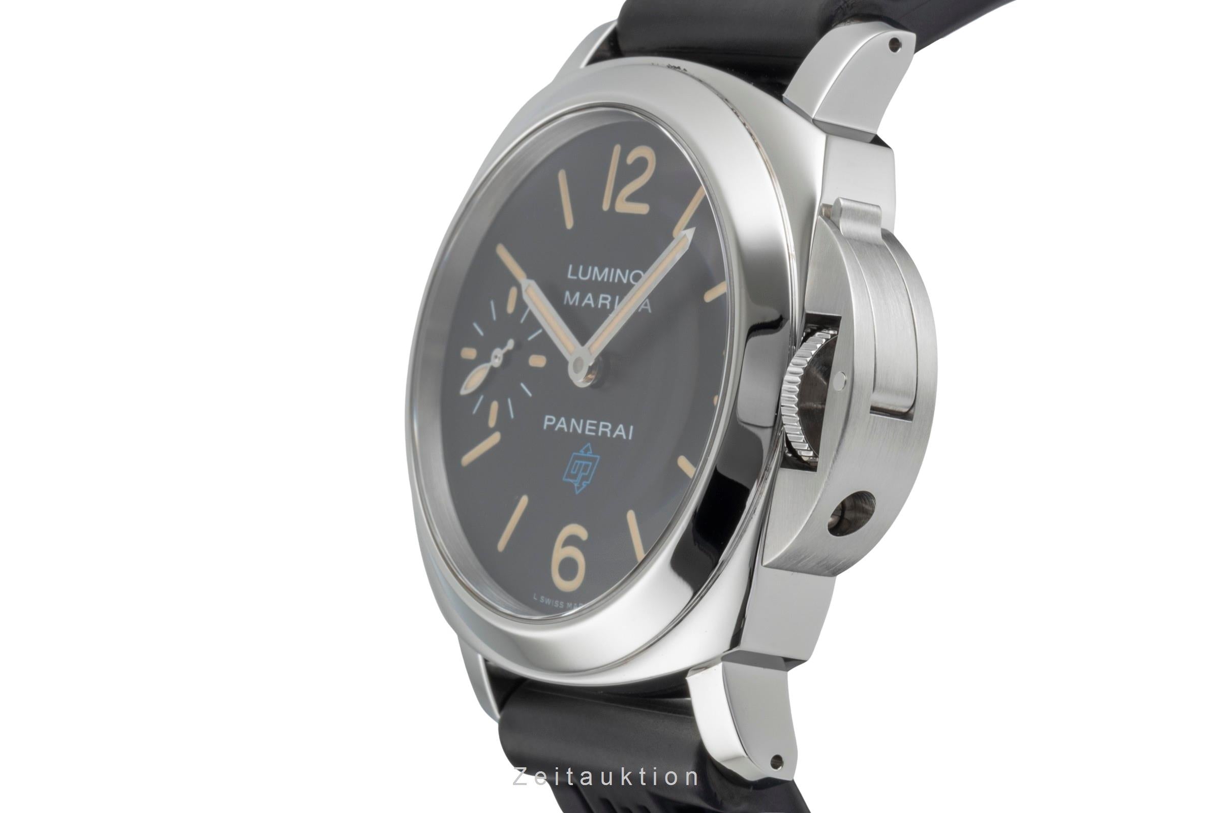 Panerai Luminor Marina acciaio carica manuale orologio da uomo PAM00631  [2507200]