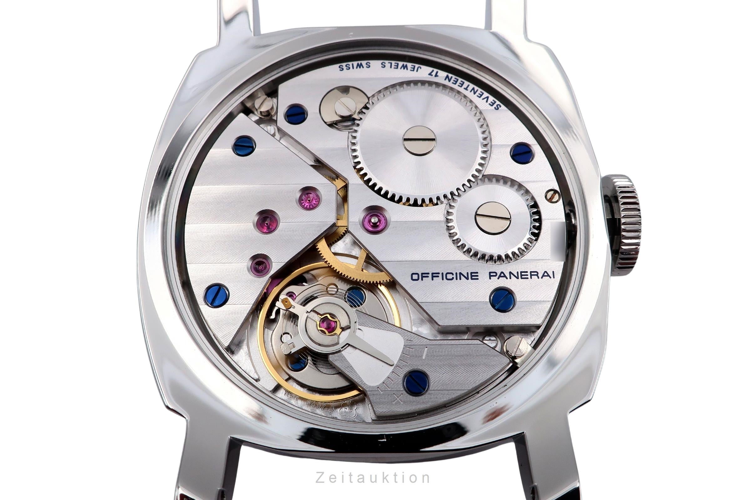 Panerai Luminor Marina acciaio carica manuale orologio da uomo PAM00631  [2507200]