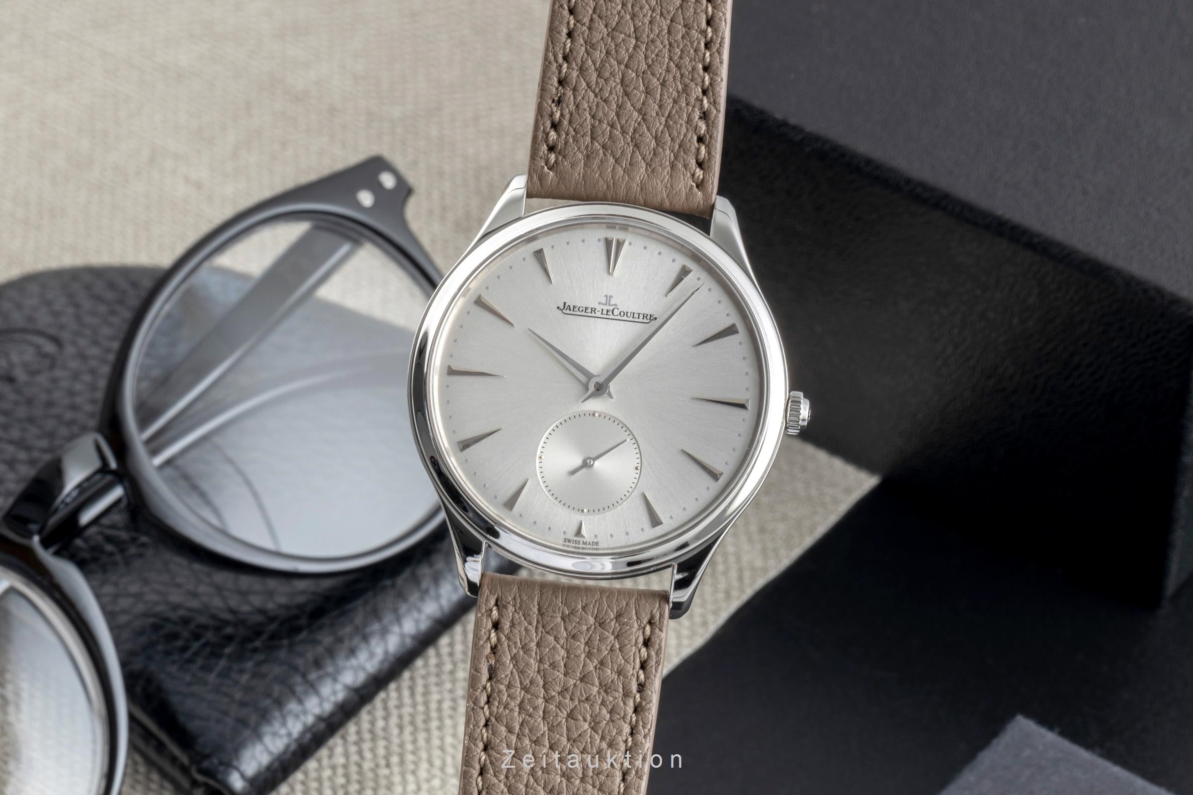 Jaeger LeCoultre Master Ultra Thin Automatik Ref. Q1278420 171.8.90.S Papiere [2507201]