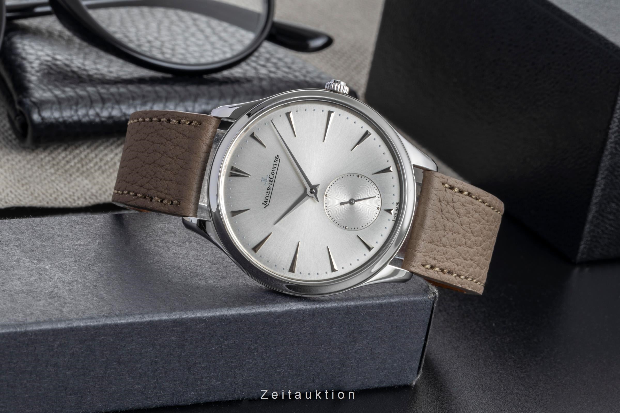 Jaeger LeCoultre Master Ultra Thin Automatik Ref. Q1278420 171.8.90.S Papiere [2507201]