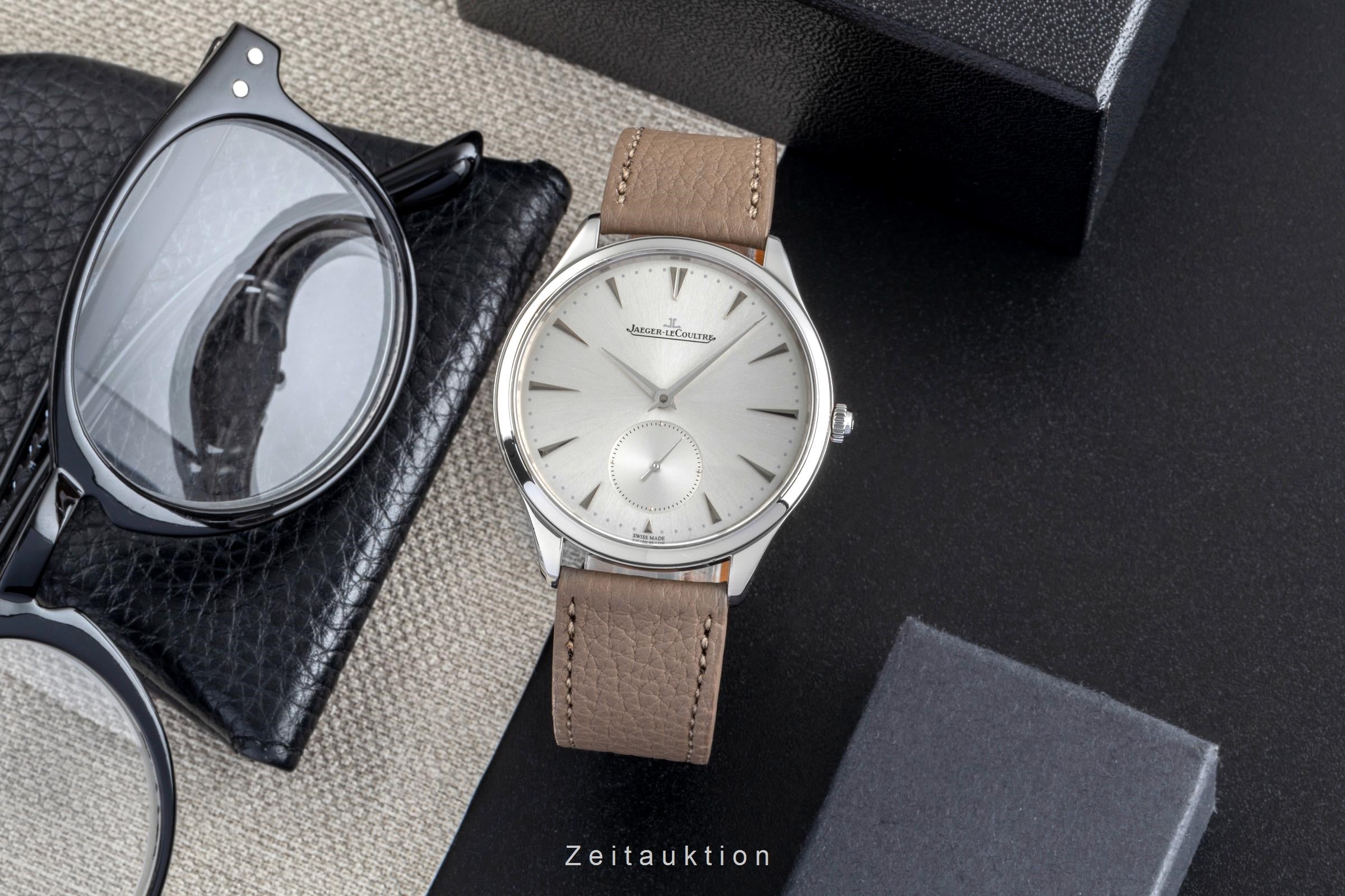 Jaeger LeCoultre Master Ultra Thin Automatik Ref. Q1278420 171.8.90.S Papiere [2507201]