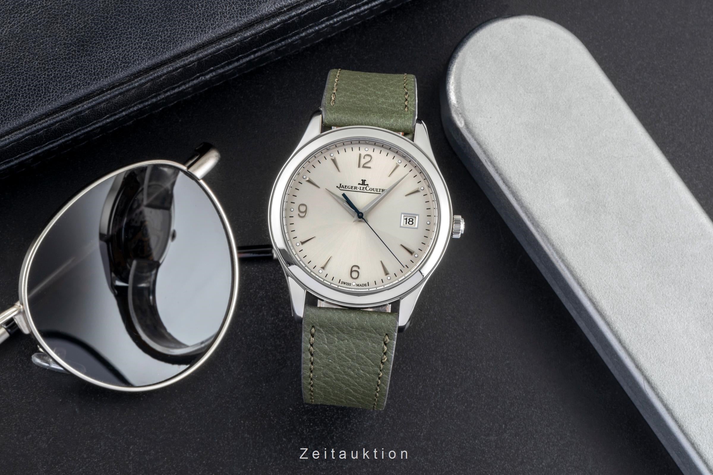 Jaeger LeCoultre Master Control acier automatique montre pour hommes Q1548420, 176.8.40.S LP: 10300EUR  [2507202]