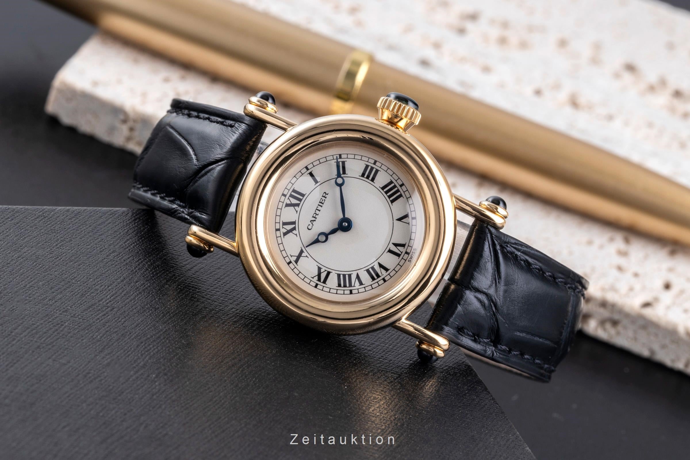 Cartier Diabolo or 18 ct quartz montre pour femmes W1515856  [2507208]