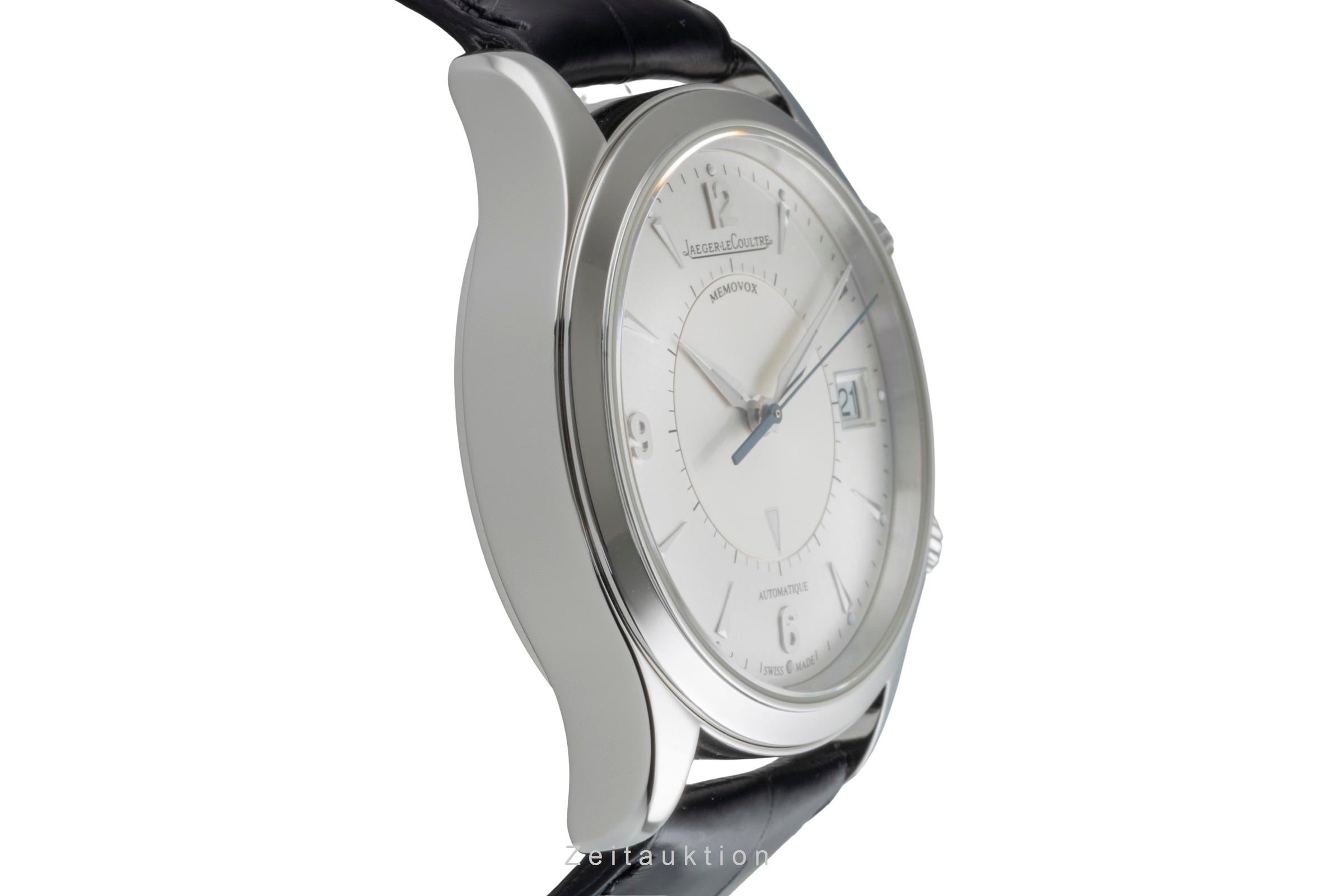 Jaeger LeCoultre Memovox Stahl Automatik Herrenuhr Ref. Q1418430 174.8.96  [2507209]