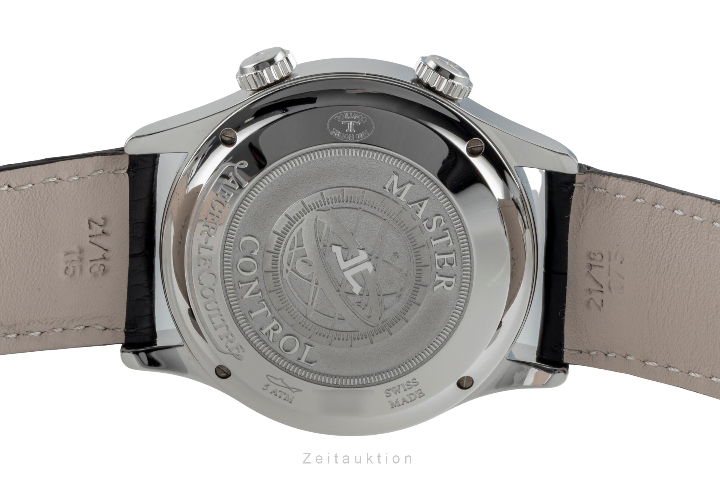 Jaeger LeCoultre Memovox Stahl Automatik Herrenuhr Ref. Q1418430 174.8.96  [2507209]