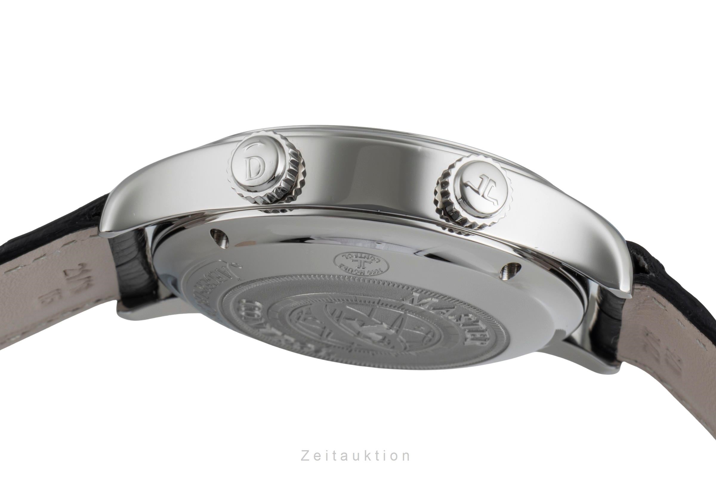 Jaeger LeCoultre Memovox Stahl Automatik Herrenuhr Ref. Q1418430 174.8.96  [2507209]