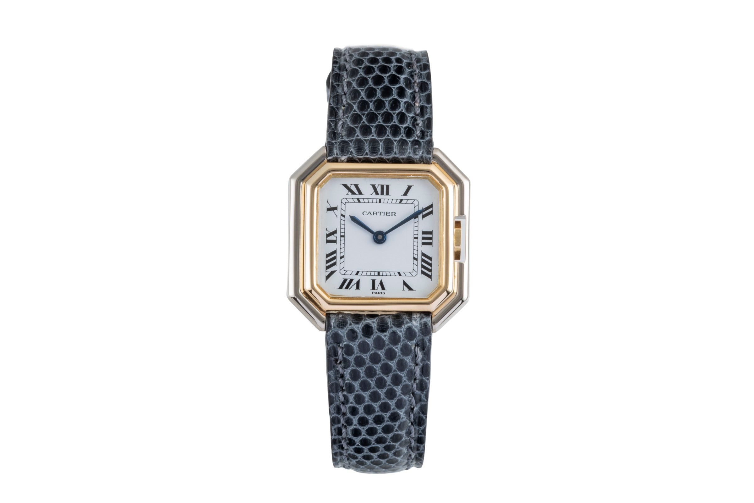 Cartier Ceinture Stahl / Gold Handaufzug Damenuhr Ref. 7821  [2507211]