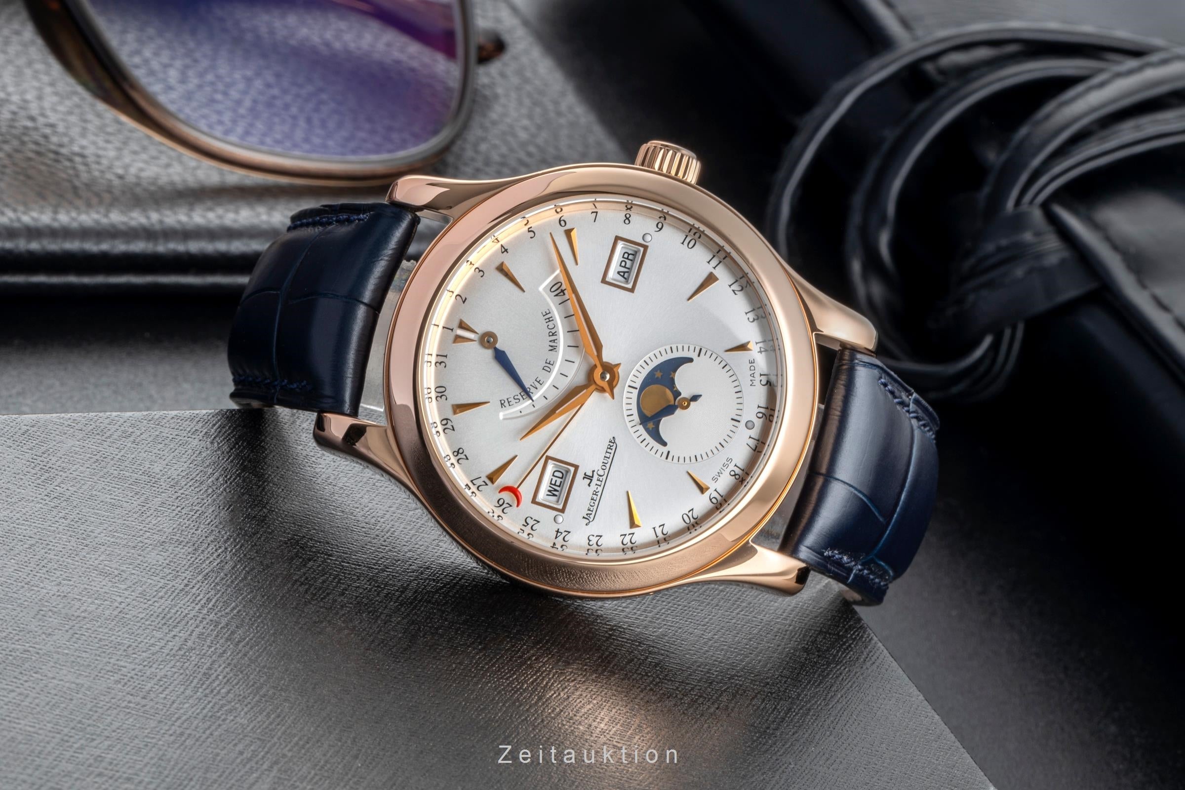 Jaeger LeCoultre Master Calendar 18 ct red gold automatic men's watch Q151242A,  147.2.41.S LP: 33500EUR  [2507212]