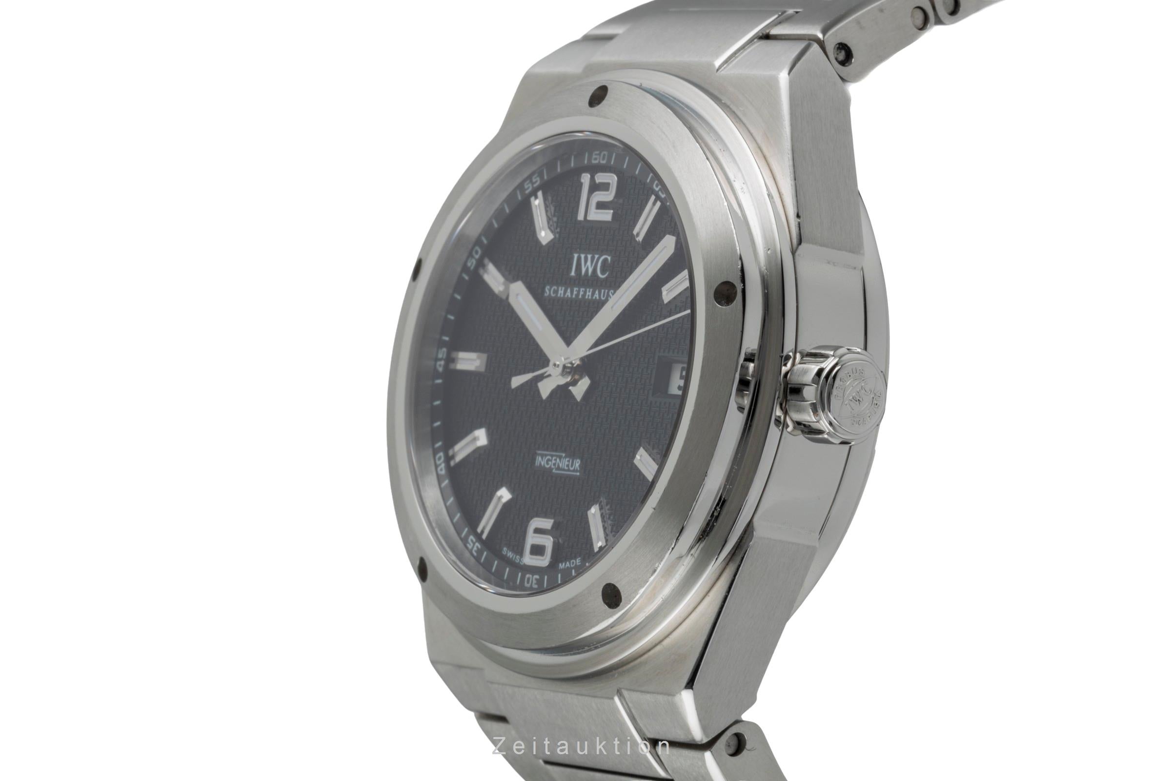 IWC Schaffhausen Ingenieur Automatik Datum Edelstahl Ref. IW322701 VP: 12900,- € [2507214]
