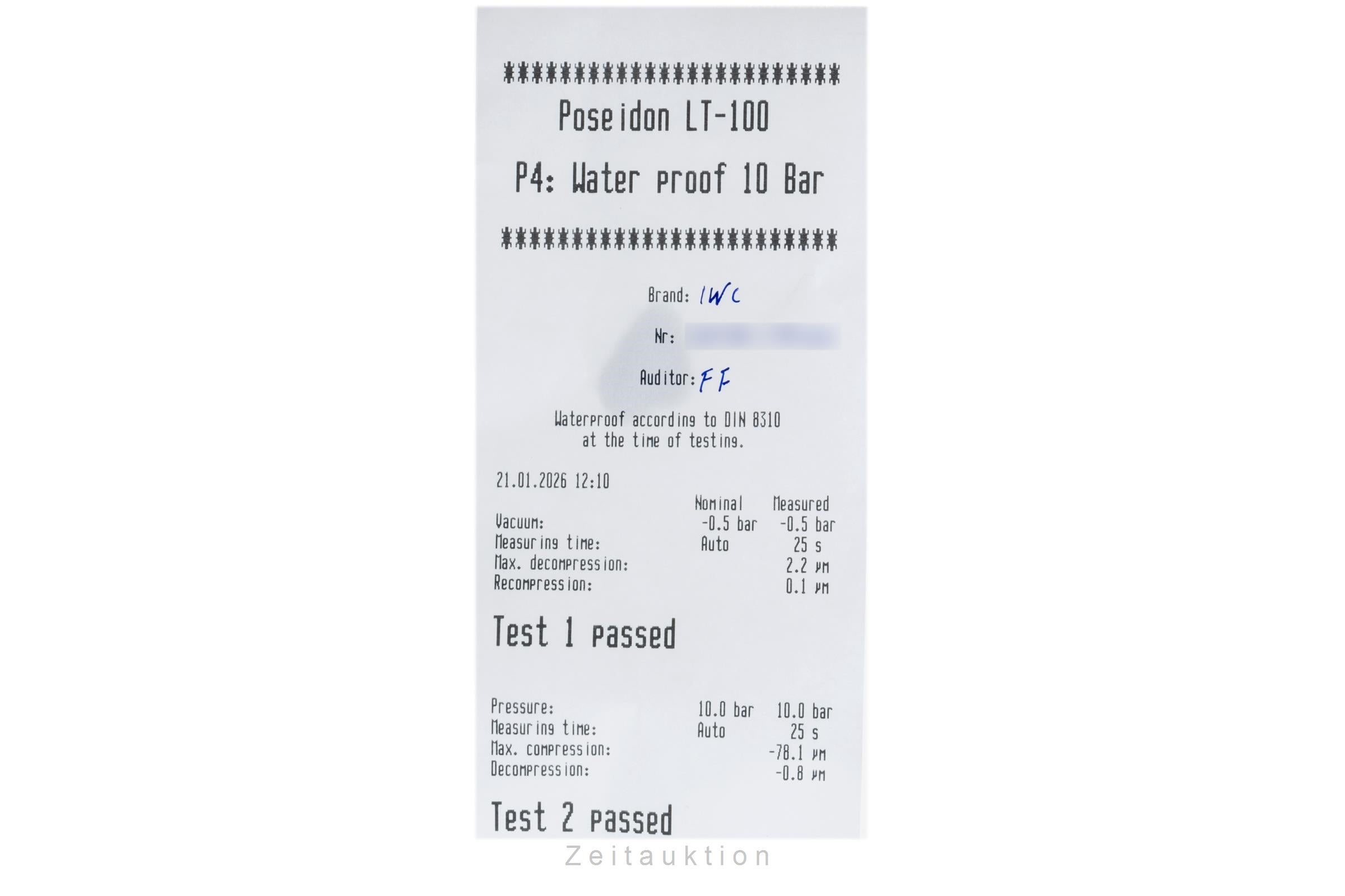 IWC Schaffhausen Ingenieur Automatik Datum Edelstahl Ref. IW322701 VP: 12900,- € [2507214]