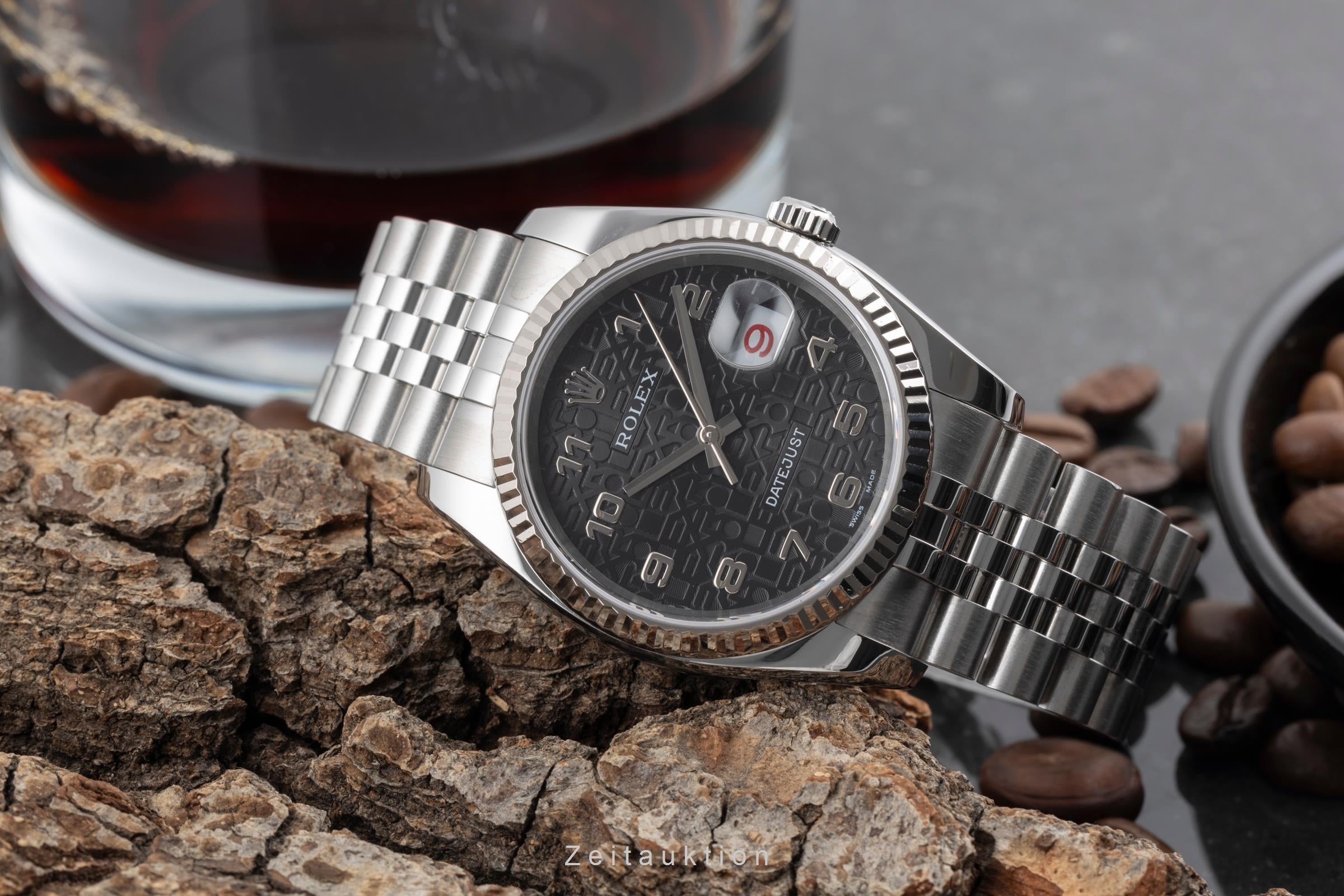 Rolex Datejust steel / white gold automatic men's watch 116234  [2507216]