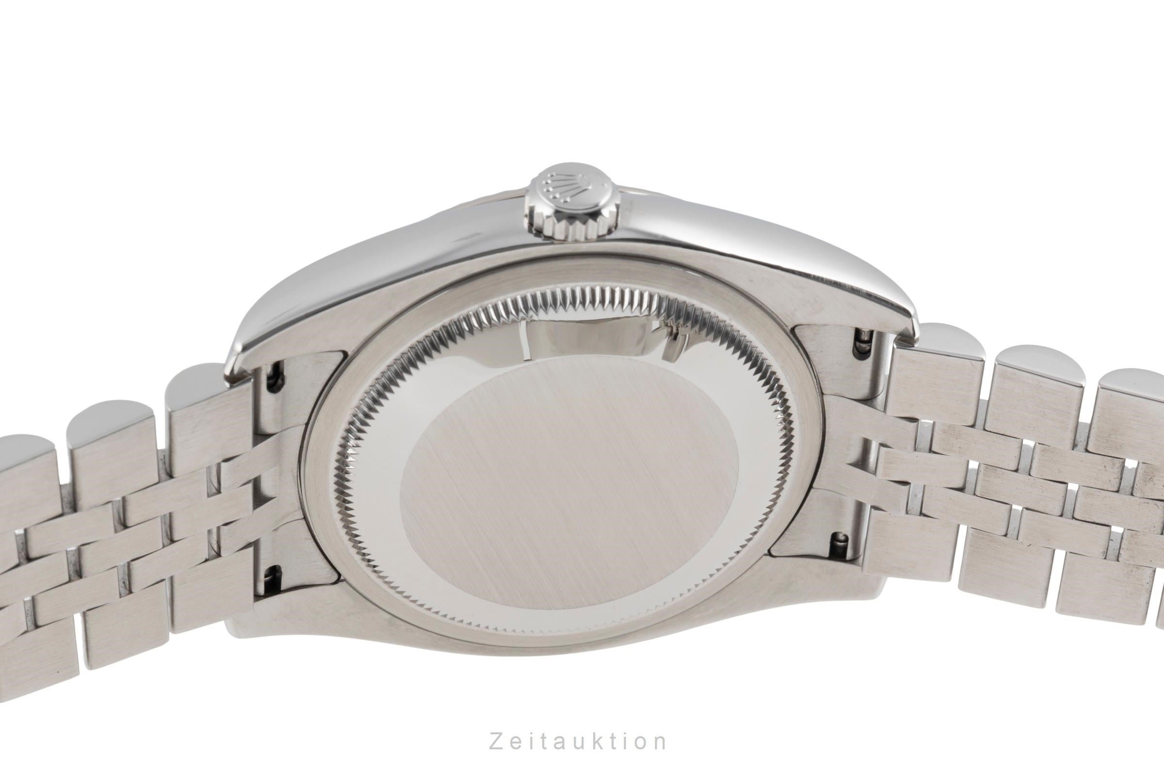 Rolex Datejust steel / white gold automatic men's watch 116234  [2507216]