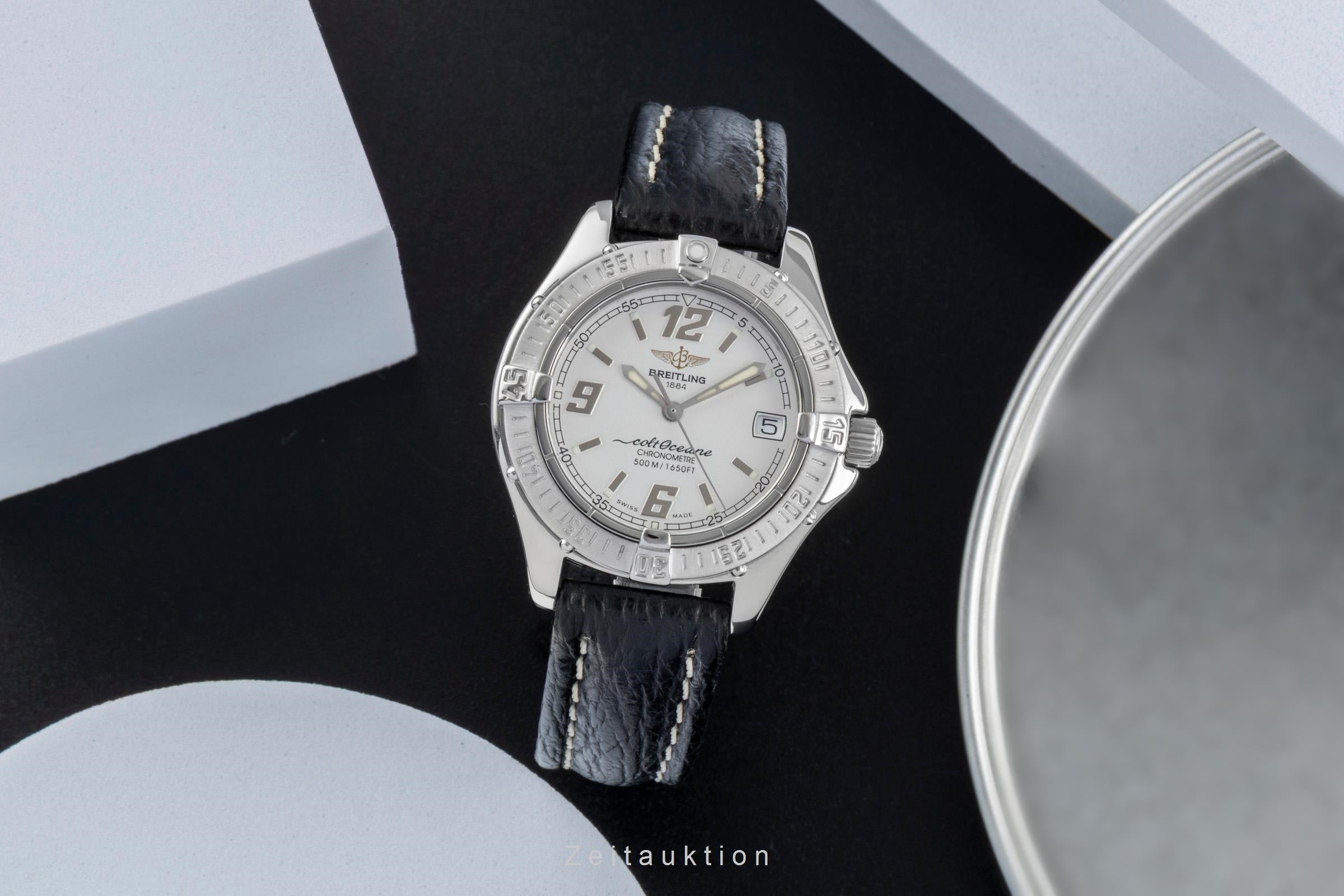 Breitling Colt Oceane 500M Edelstahl Quarz Damenuhr Ref. A57350  [2507218]