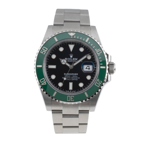 Rolex Submariner acier automatique montre pour hommes 126610LV  [2507220]