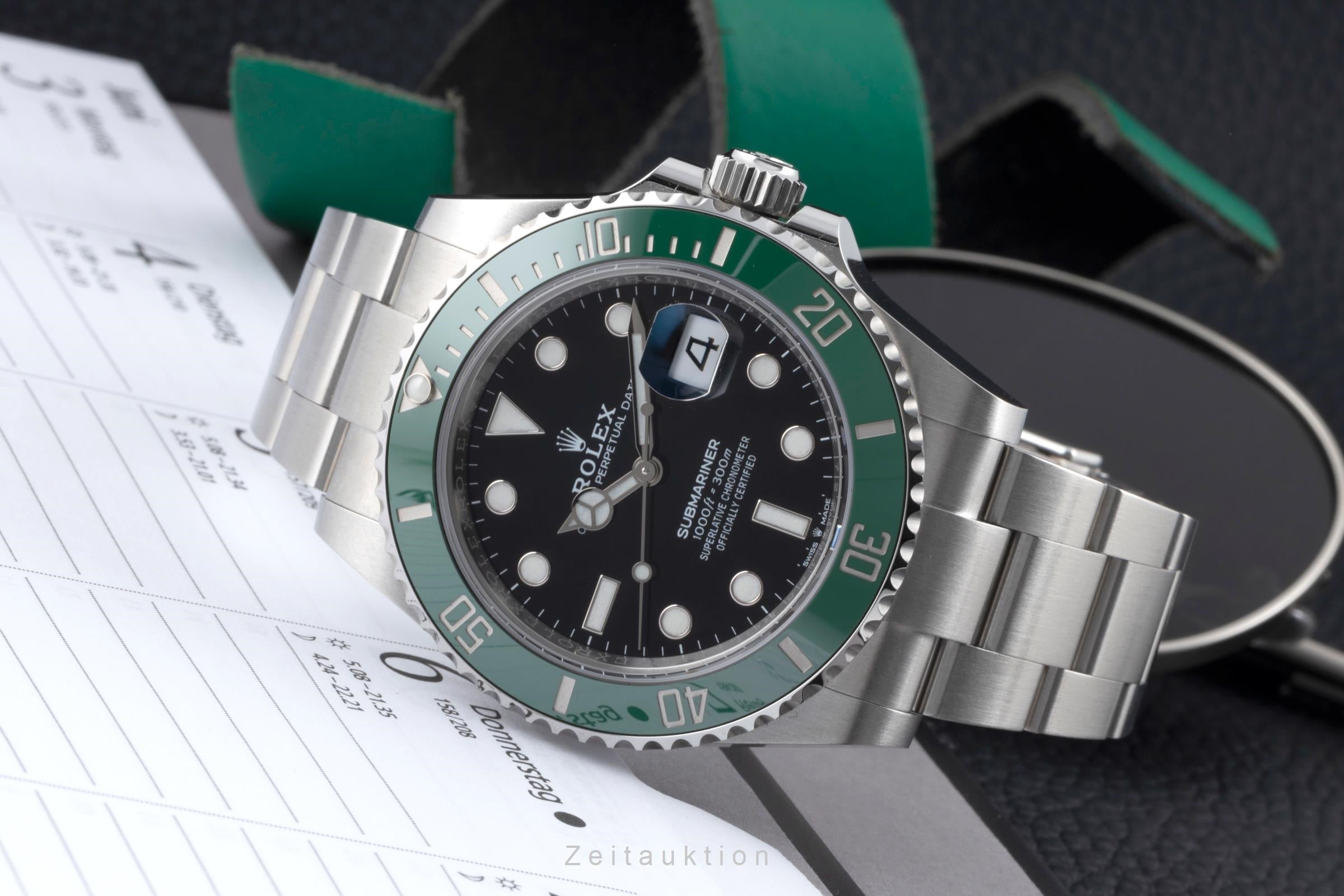 Rolex Submariner acier automatique montre pour hommes 126610LV  [2507220]