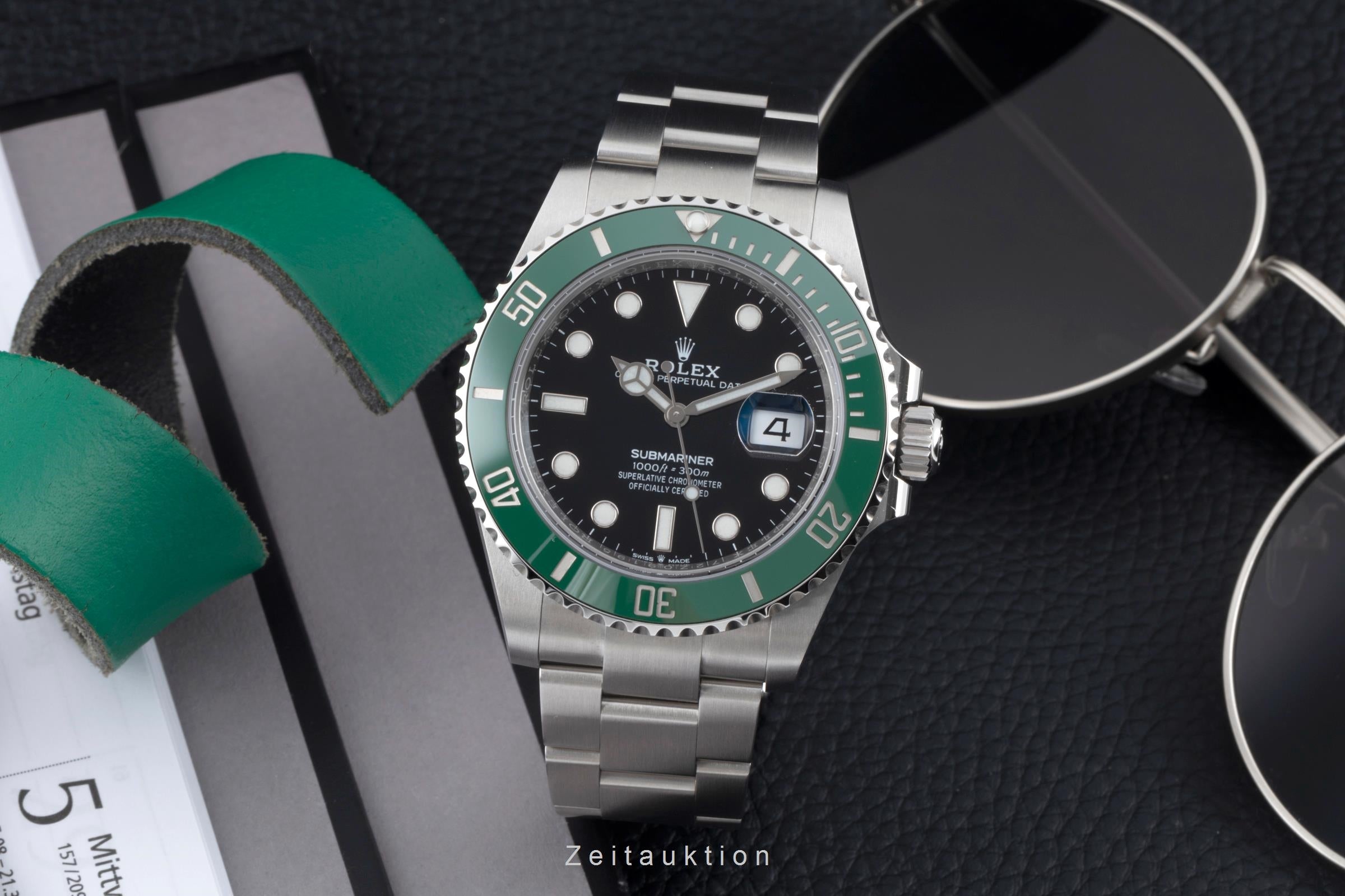 Rolex Submariner acier automatique montre pour hommes 126610LV  [2507220]