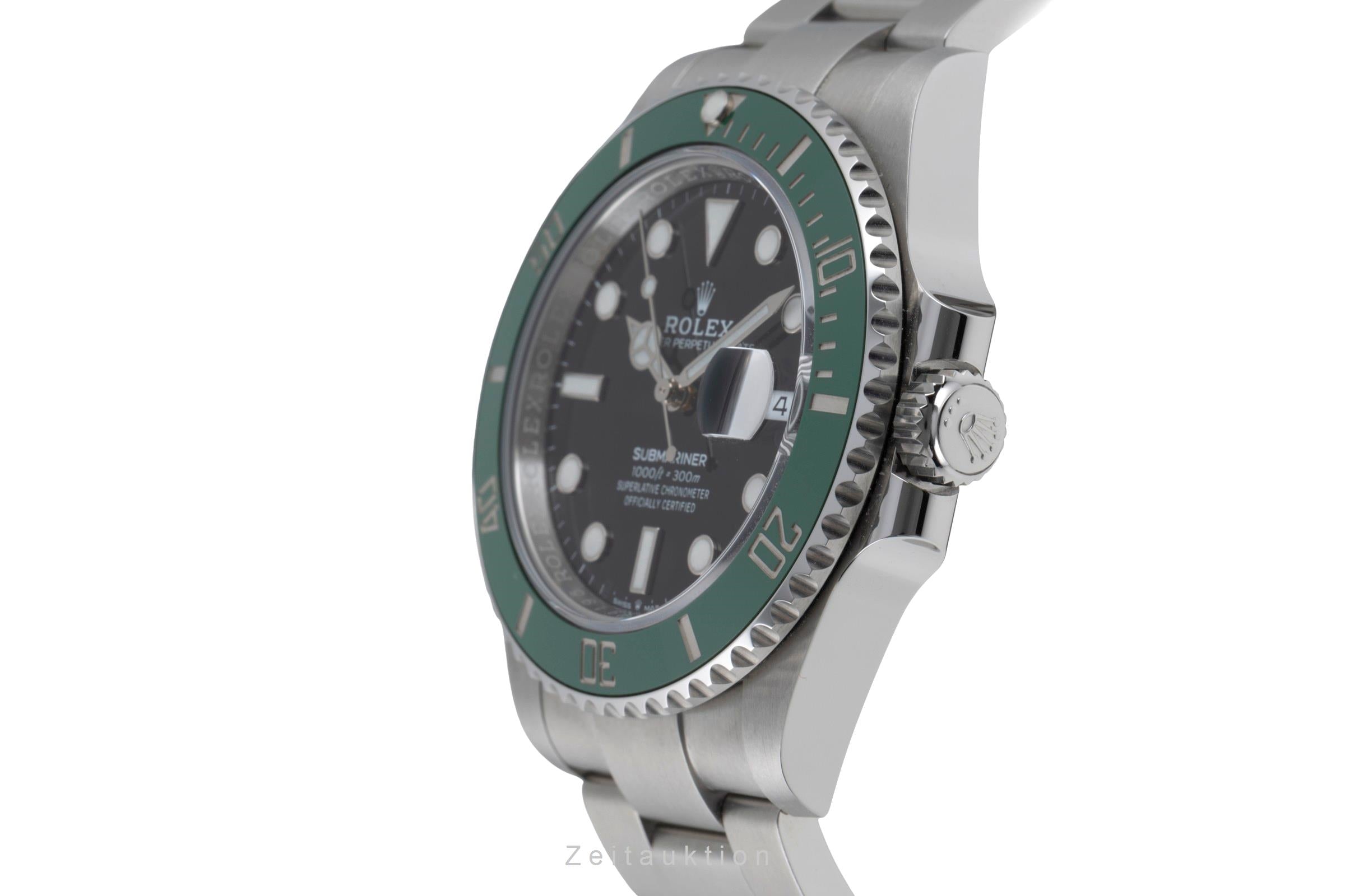 Rolex Submariner acier automatique montre pour hommes 126610LV  [2507220]