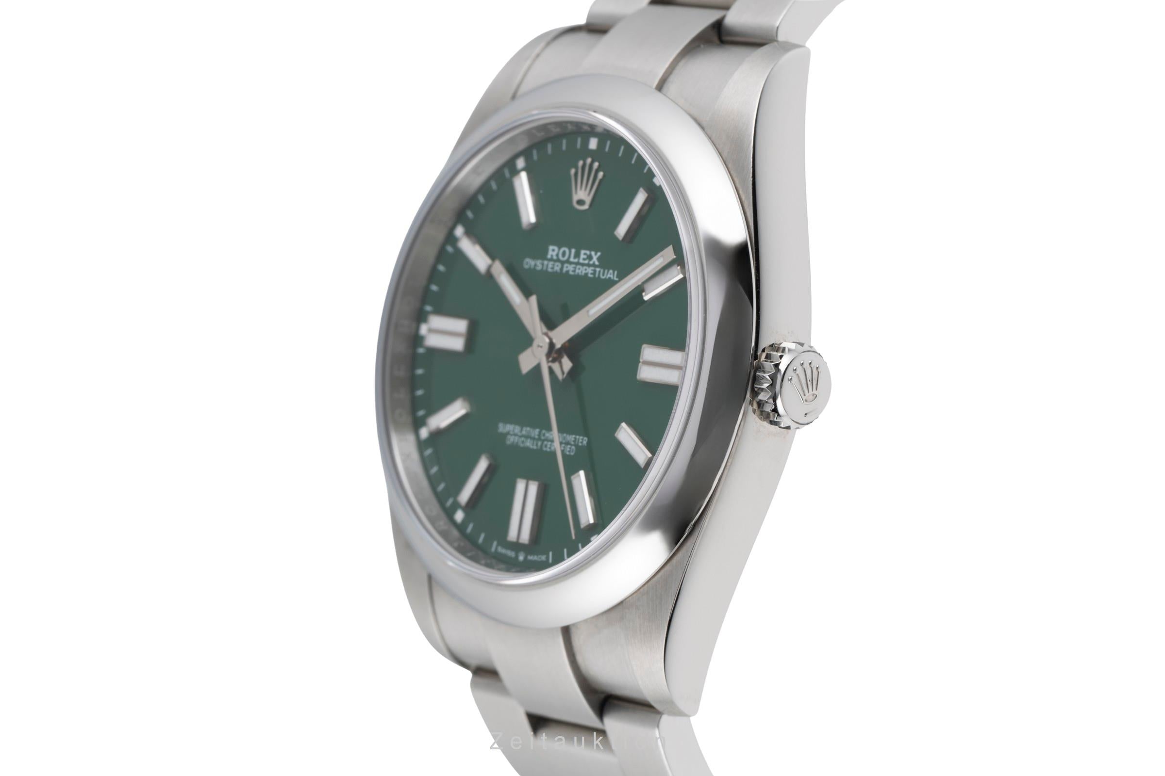 Rolex Oyster Perpetual acier automatique montre pour hommes 124300  [2507221]