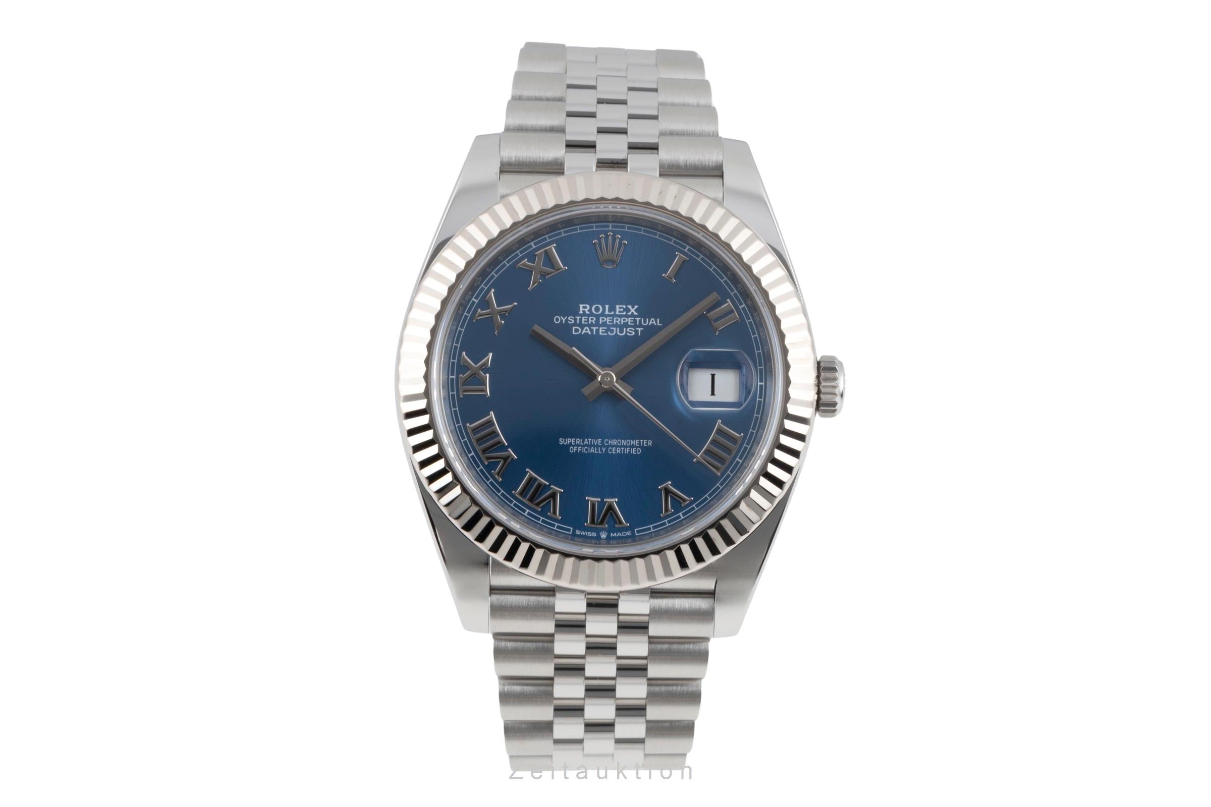 Rolex Datejust acier / or blanc automatique montre pour hommes 126334  [2507222]